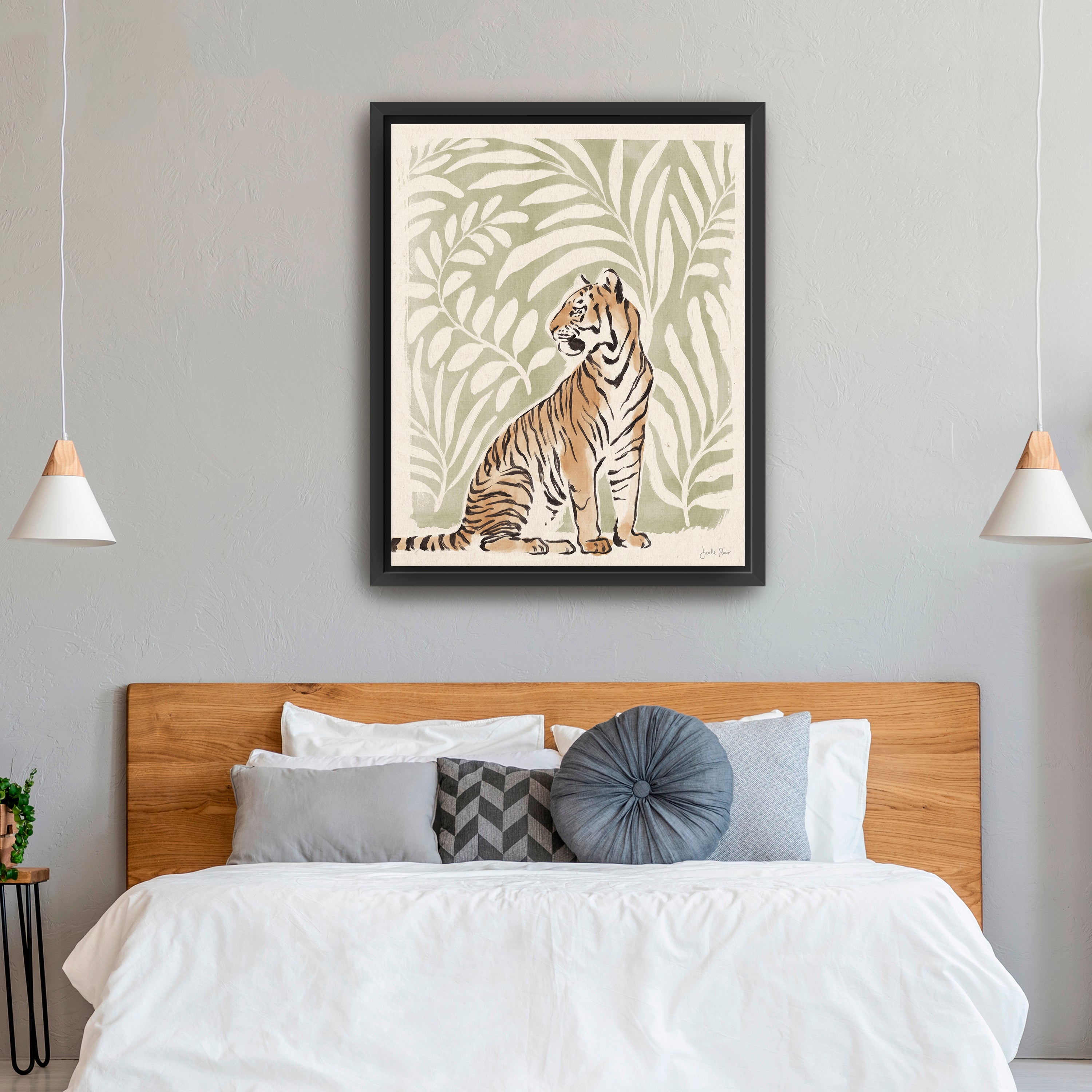Jungle Cats II Canvas Giclee