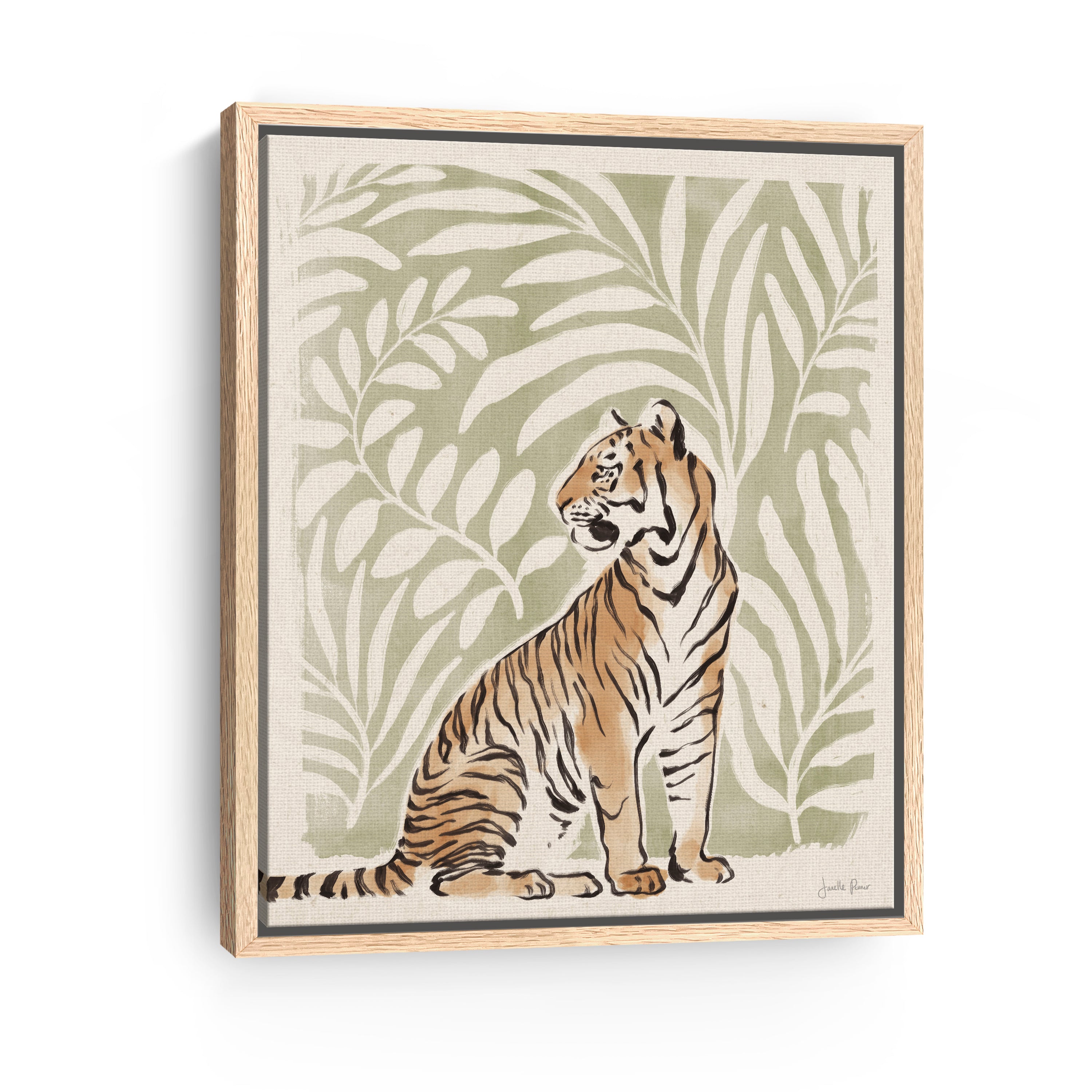 Jungle Cats II Canvas Giclee