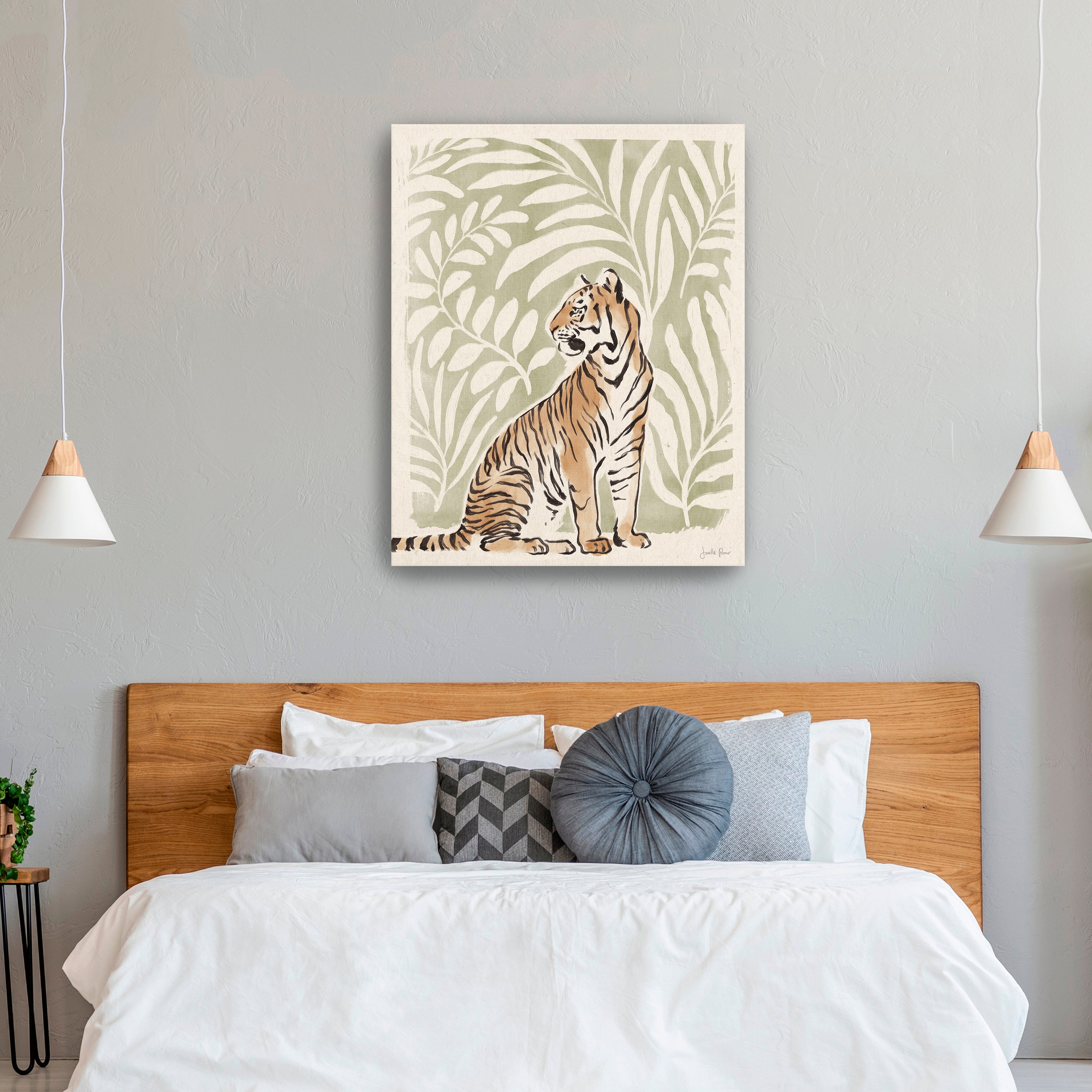 Jungle Cats II Canvas Giclee