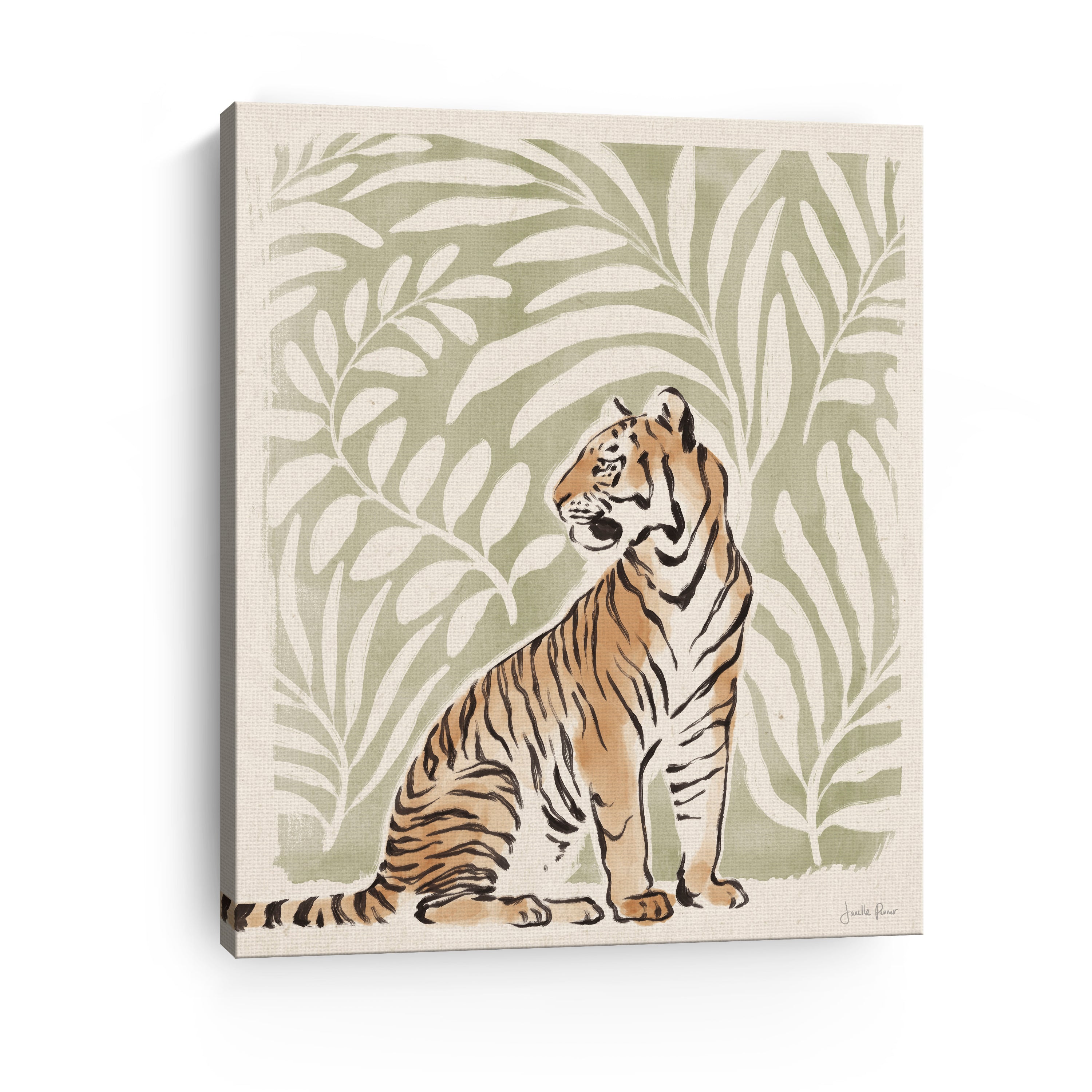 Jungle Cats II Canvas Giclee