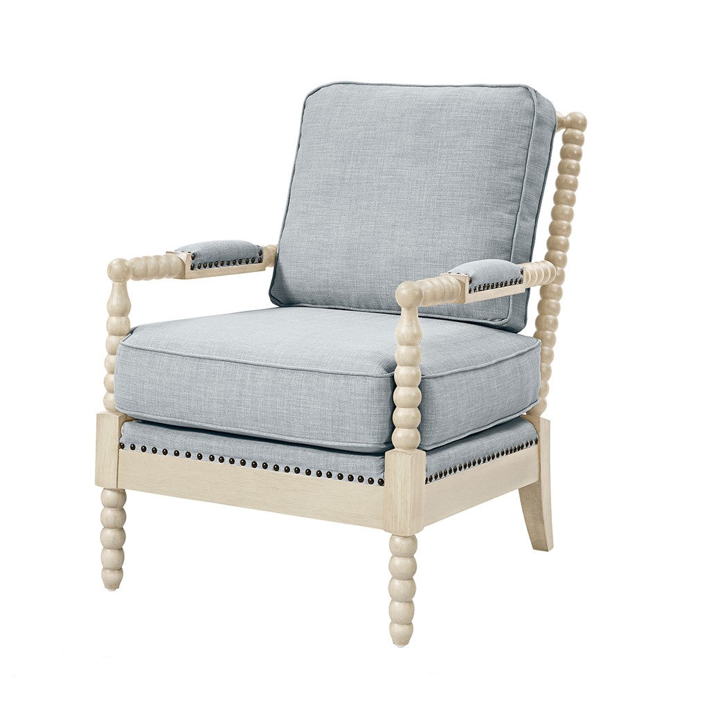 Automata Arm Chair with Open-Back Spindle and Turned Design