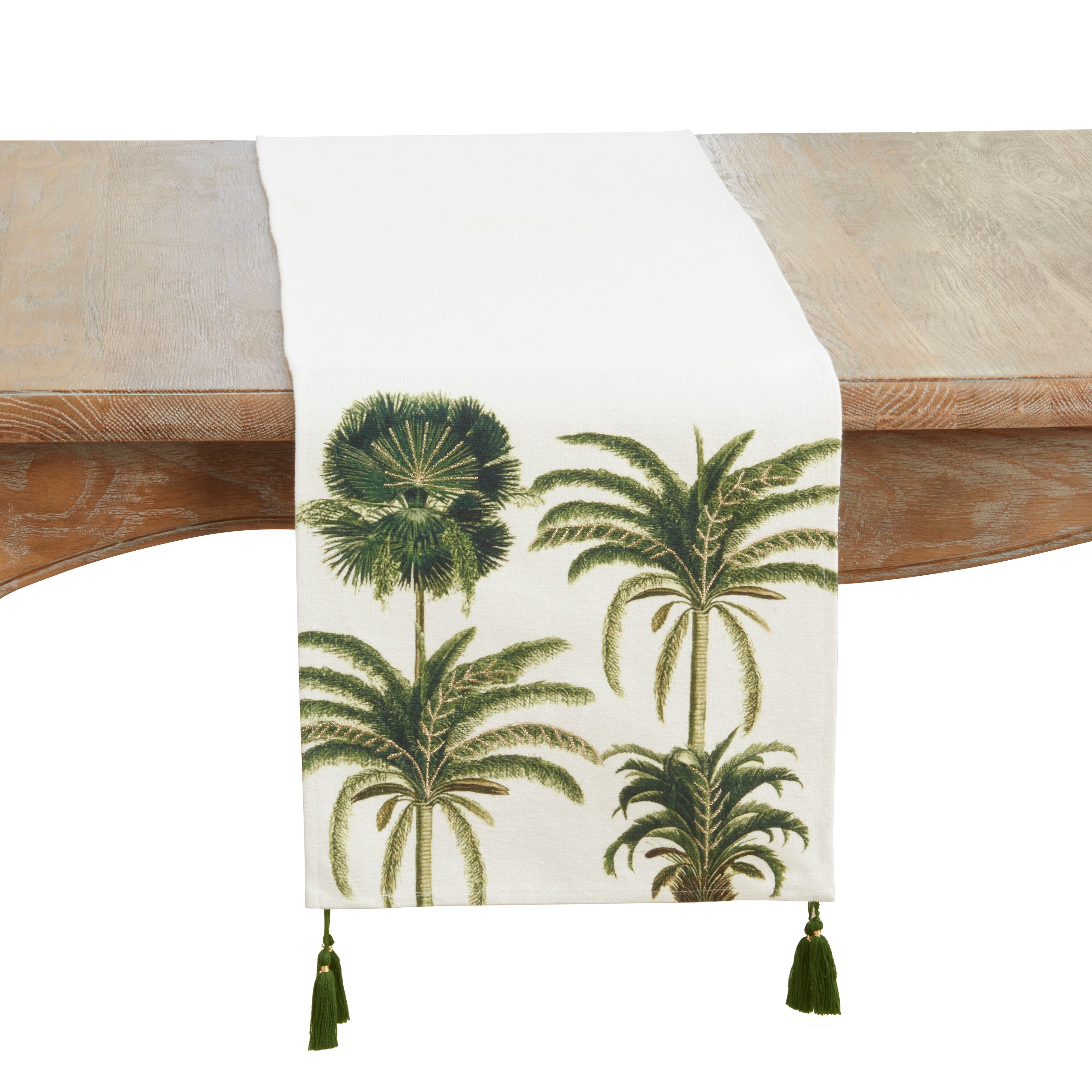 Palm Tree Table Runner
