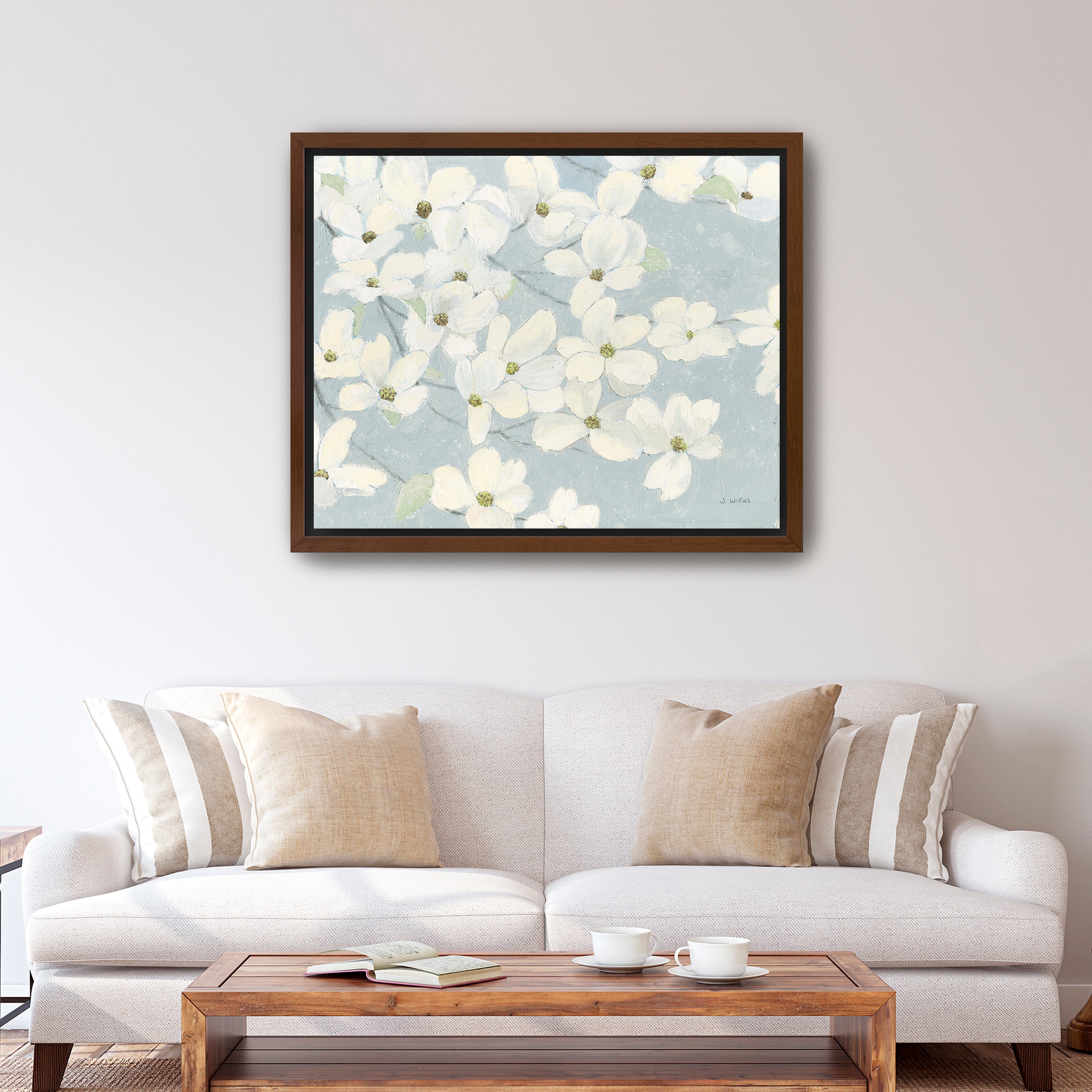 Spring Dogwoods Canvas Giclee