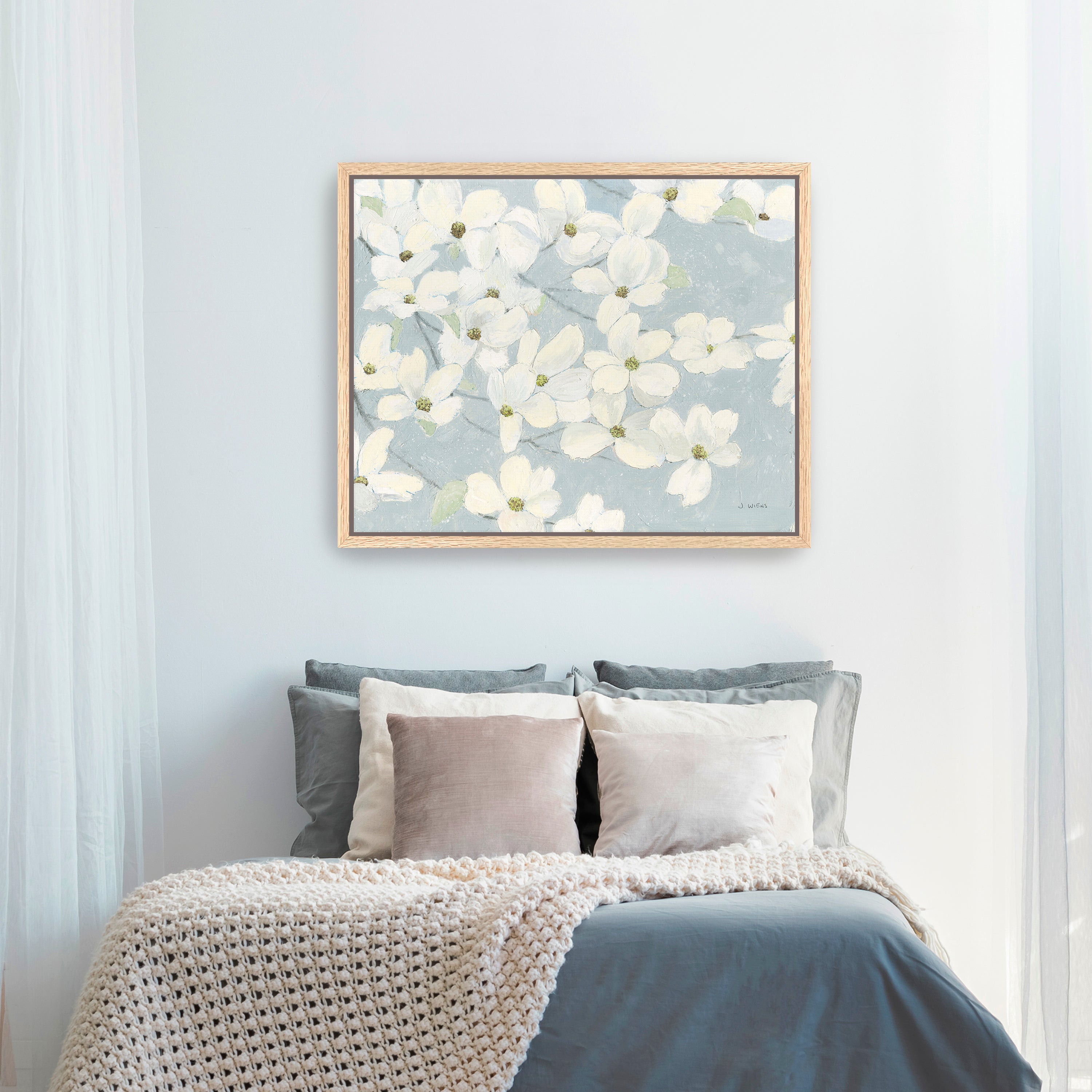 Spring Dogwoods Canvas Giclee