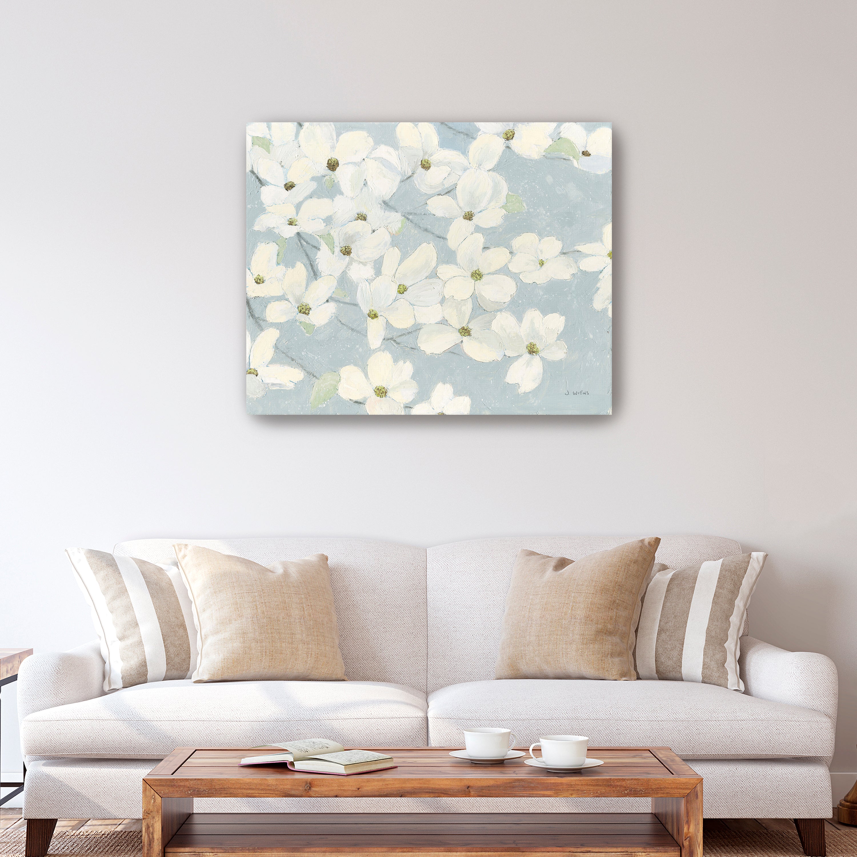 Spring Dogwoods Canvas Giclee