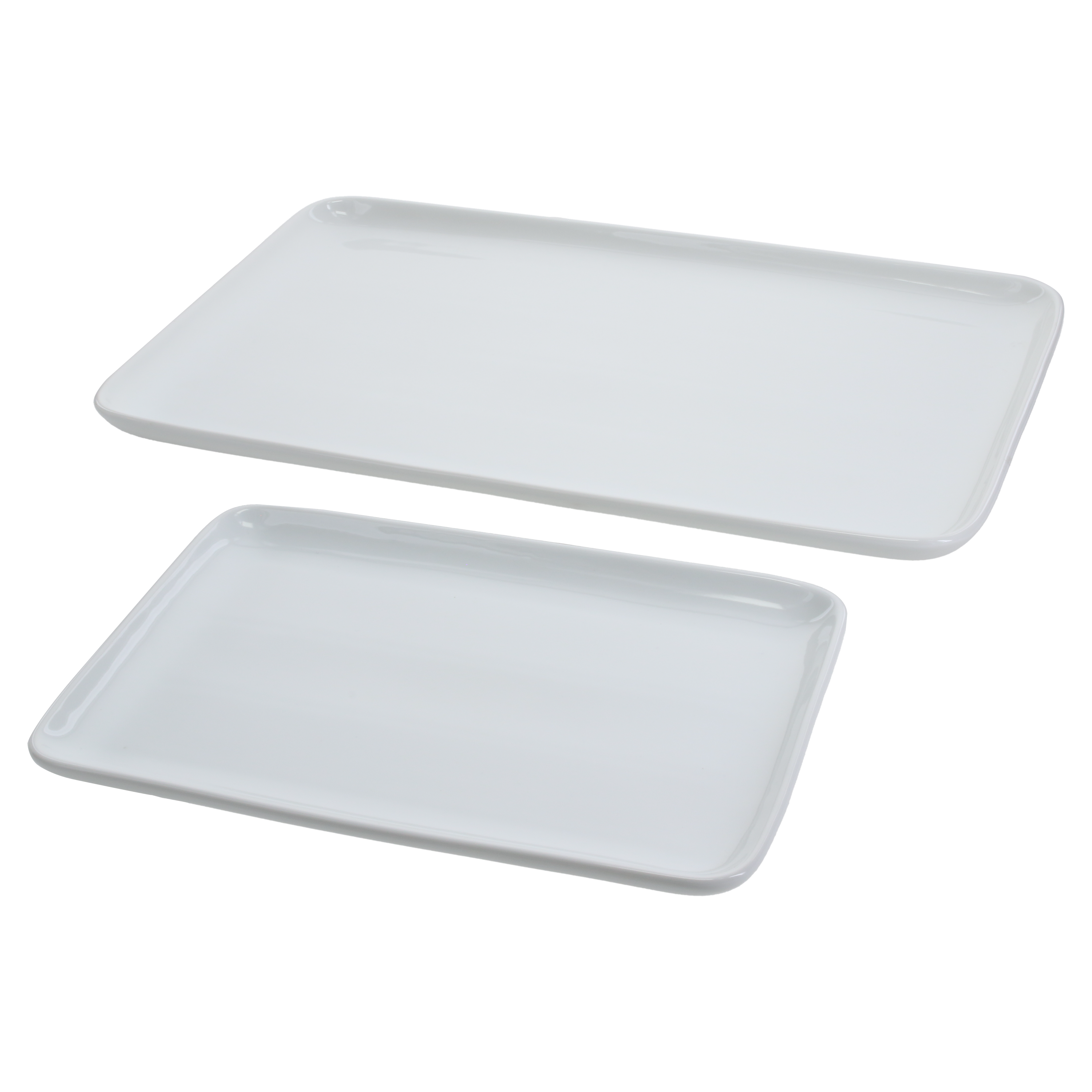 2-Piece Vail Rectangular Platter Set, Rectangular Platter, 10.375", Rectangular Platter, 16"
