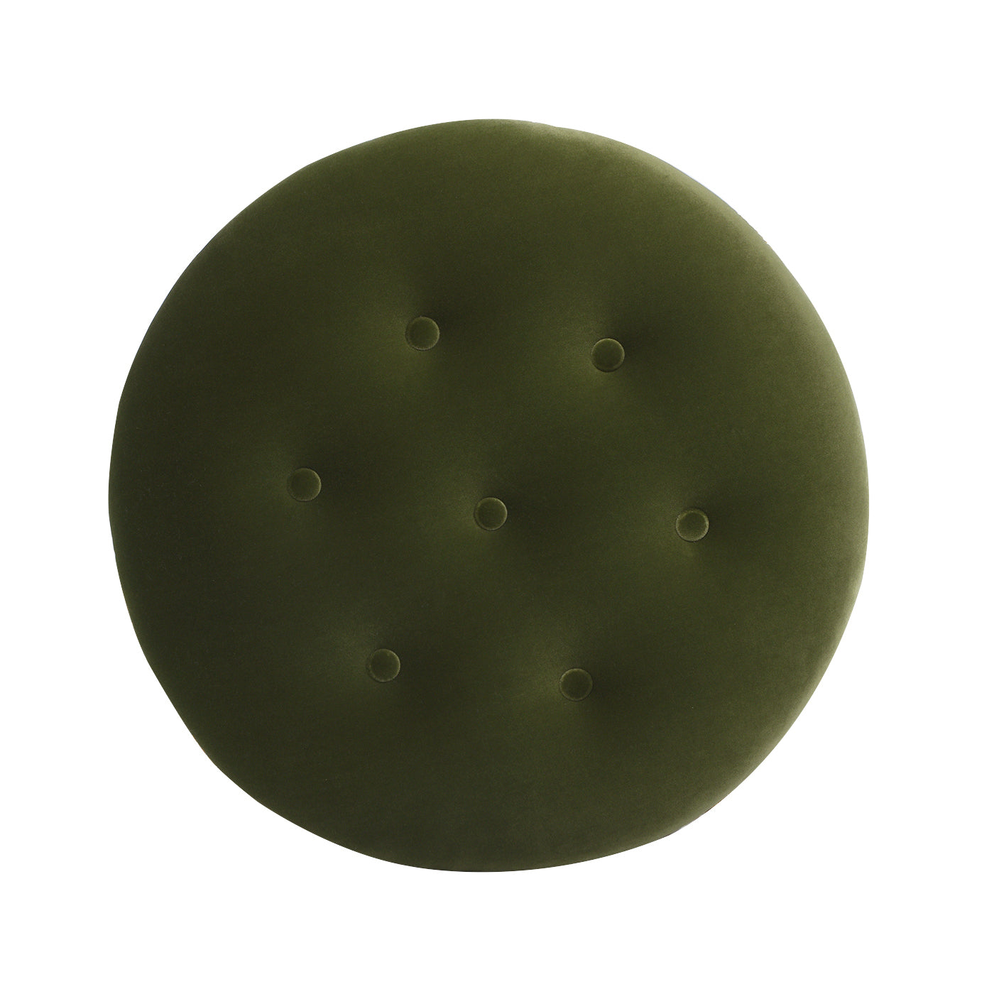 Yolanda 24" Round Upholstered Accent Ottoman