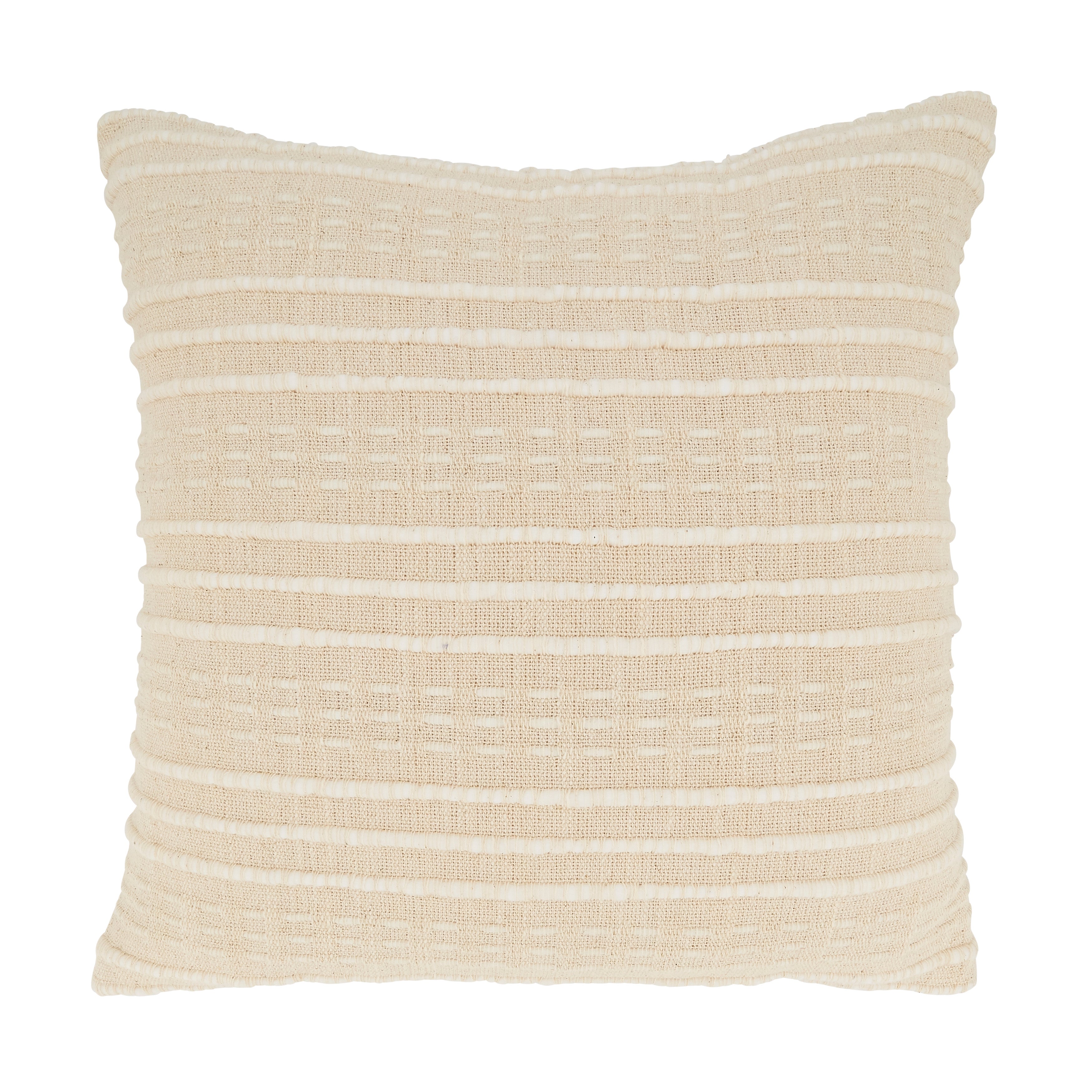 Woven Wonder Stripe Poly Filled Throw Pillow