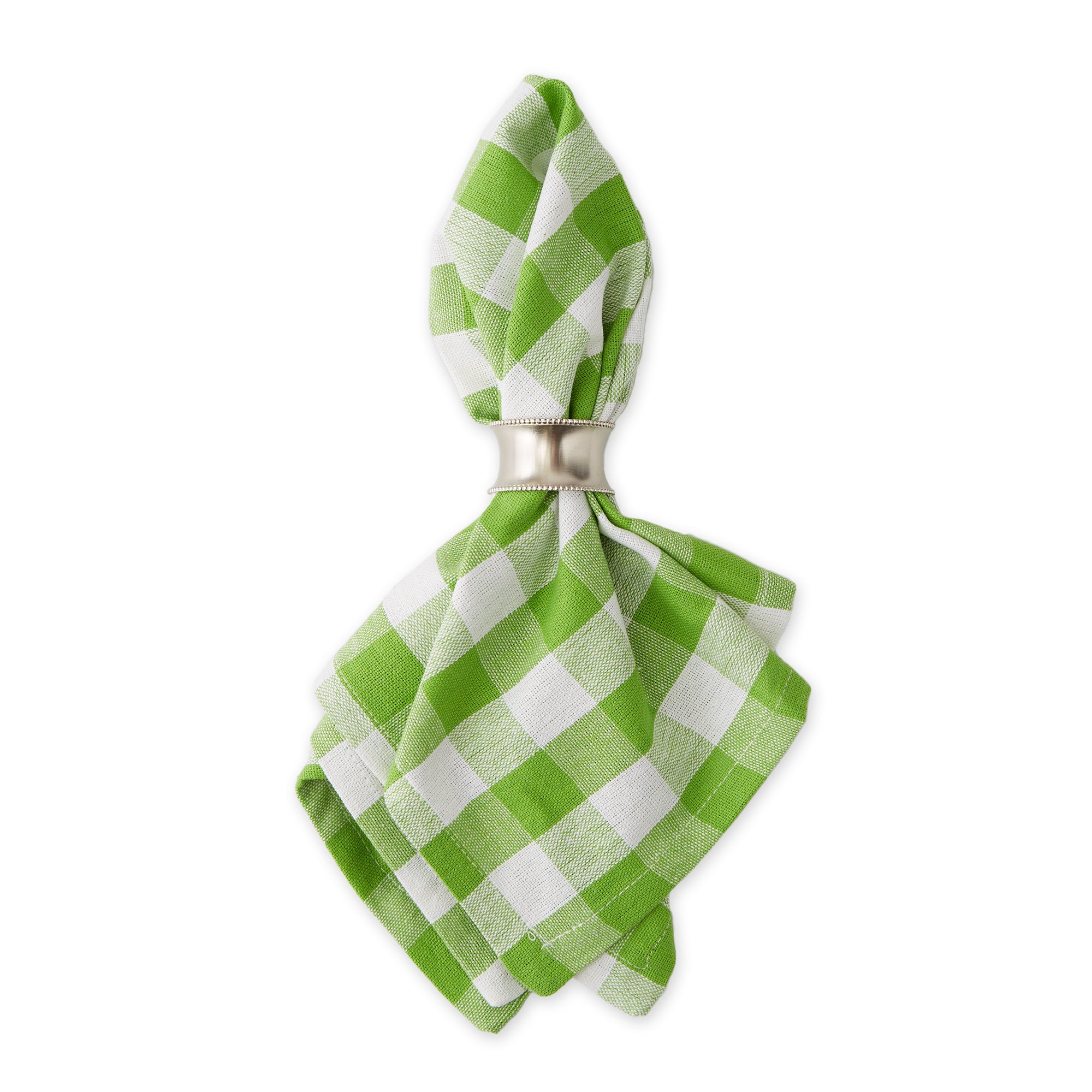 DII Checkers Cotton Dinner Napkin 6-Piece Set
