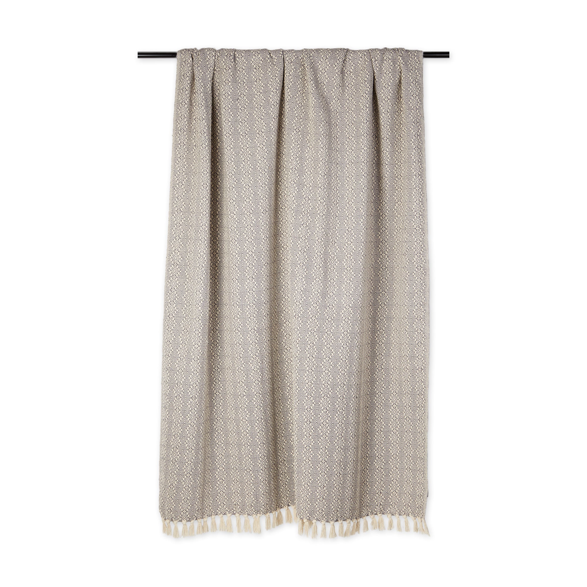 Gray Diamond Throw