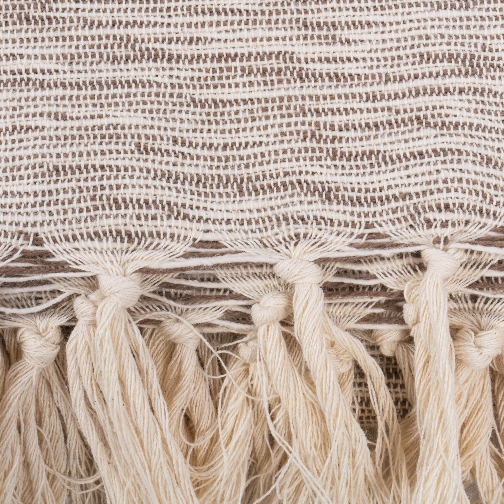 Brown Variegated Throw