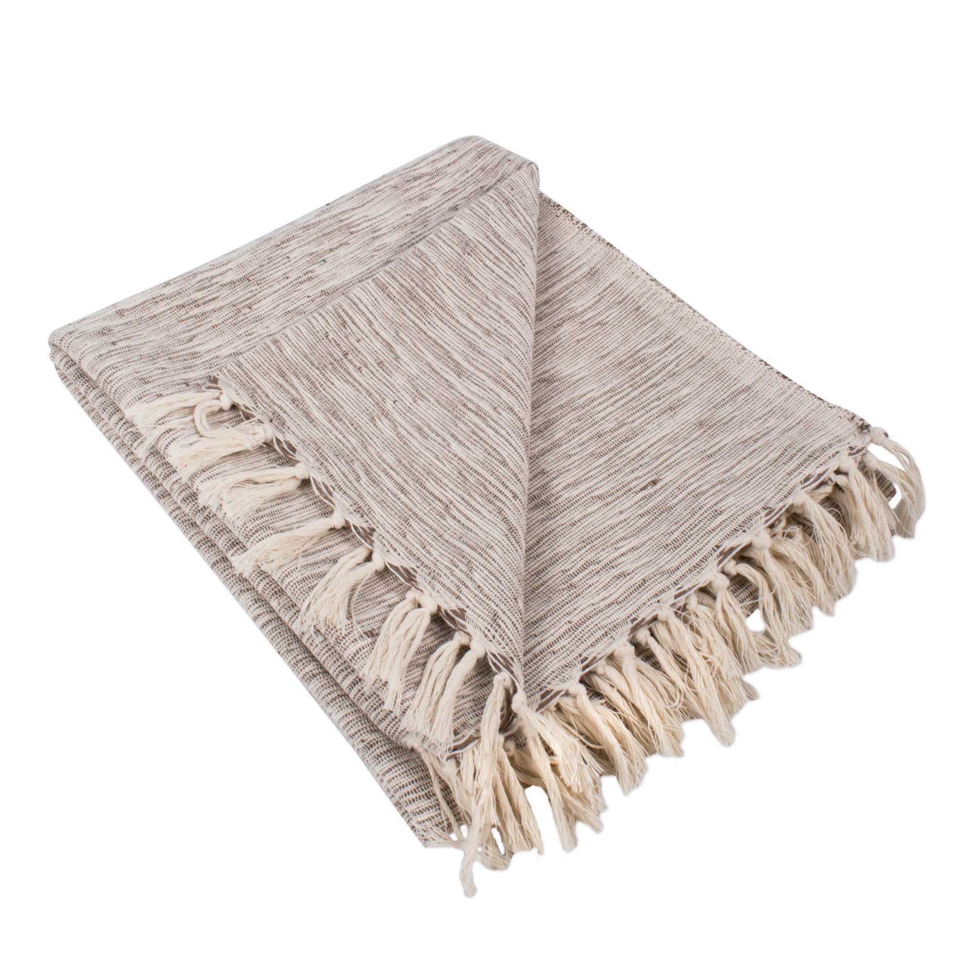 Brown Variegated Throw