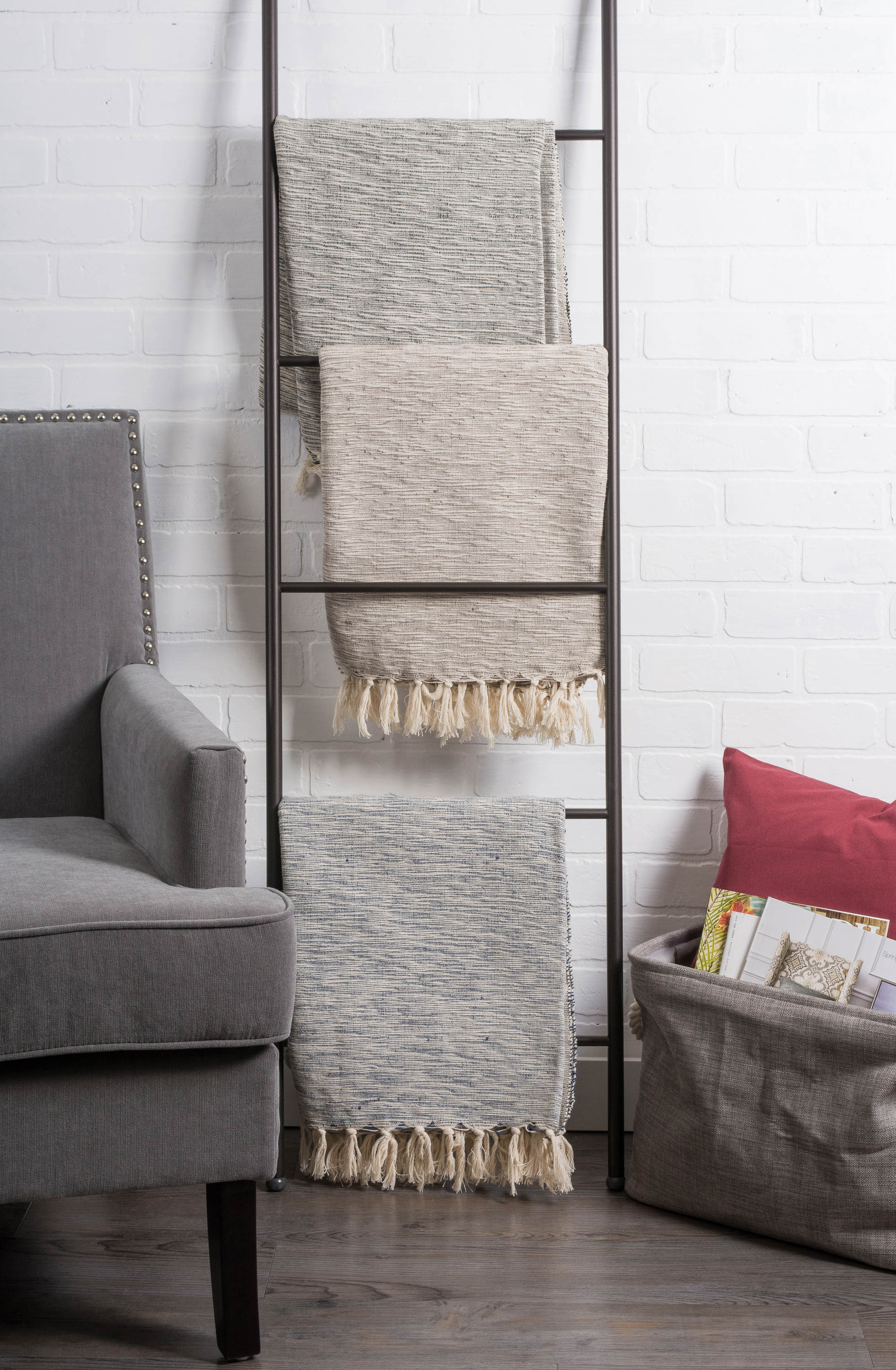 Brown Variegated Throw