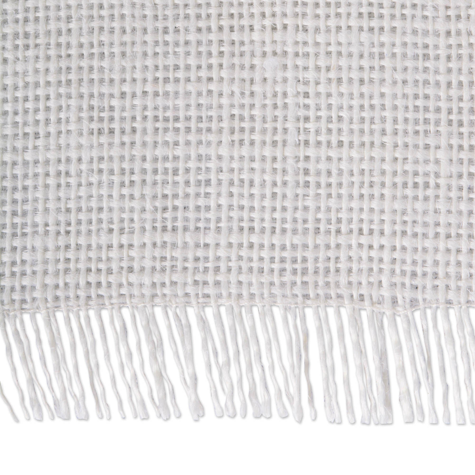 DII Bleached Jute Placemat 6-Piece Set