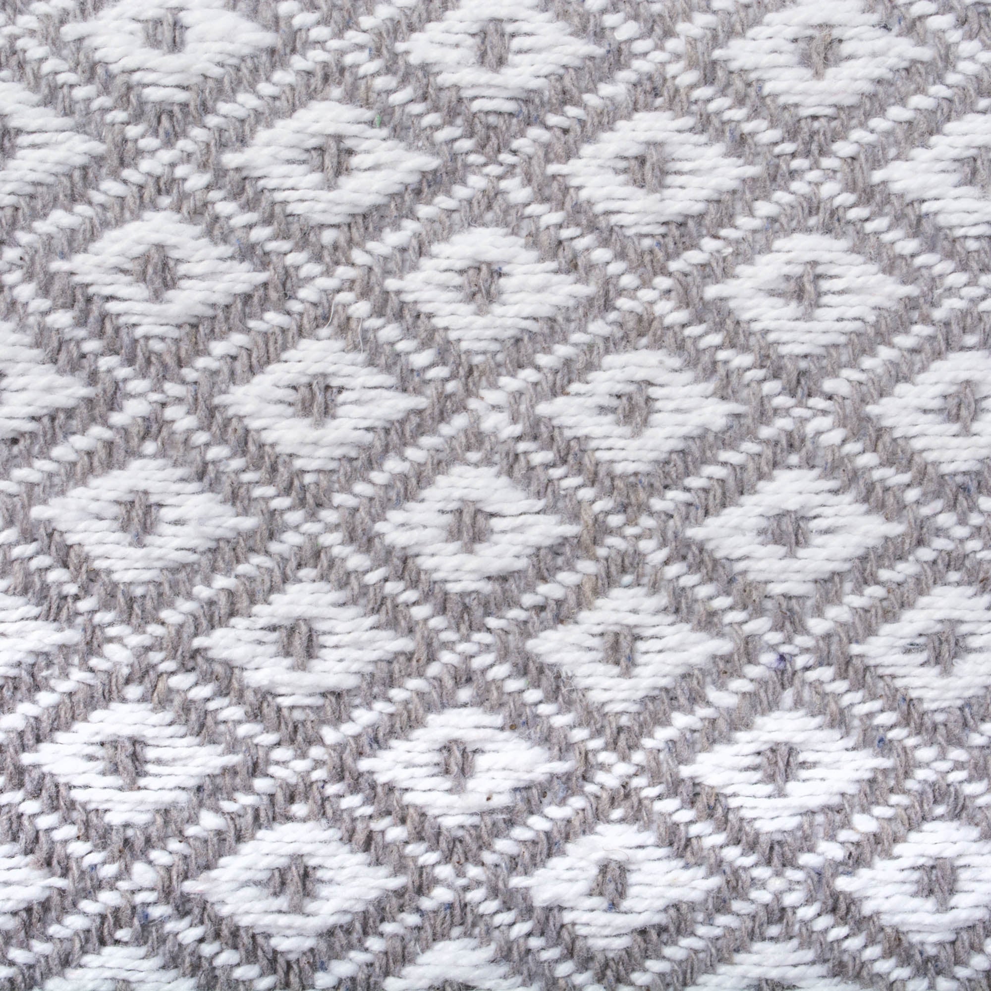 Gray Mini Diamond Throw
