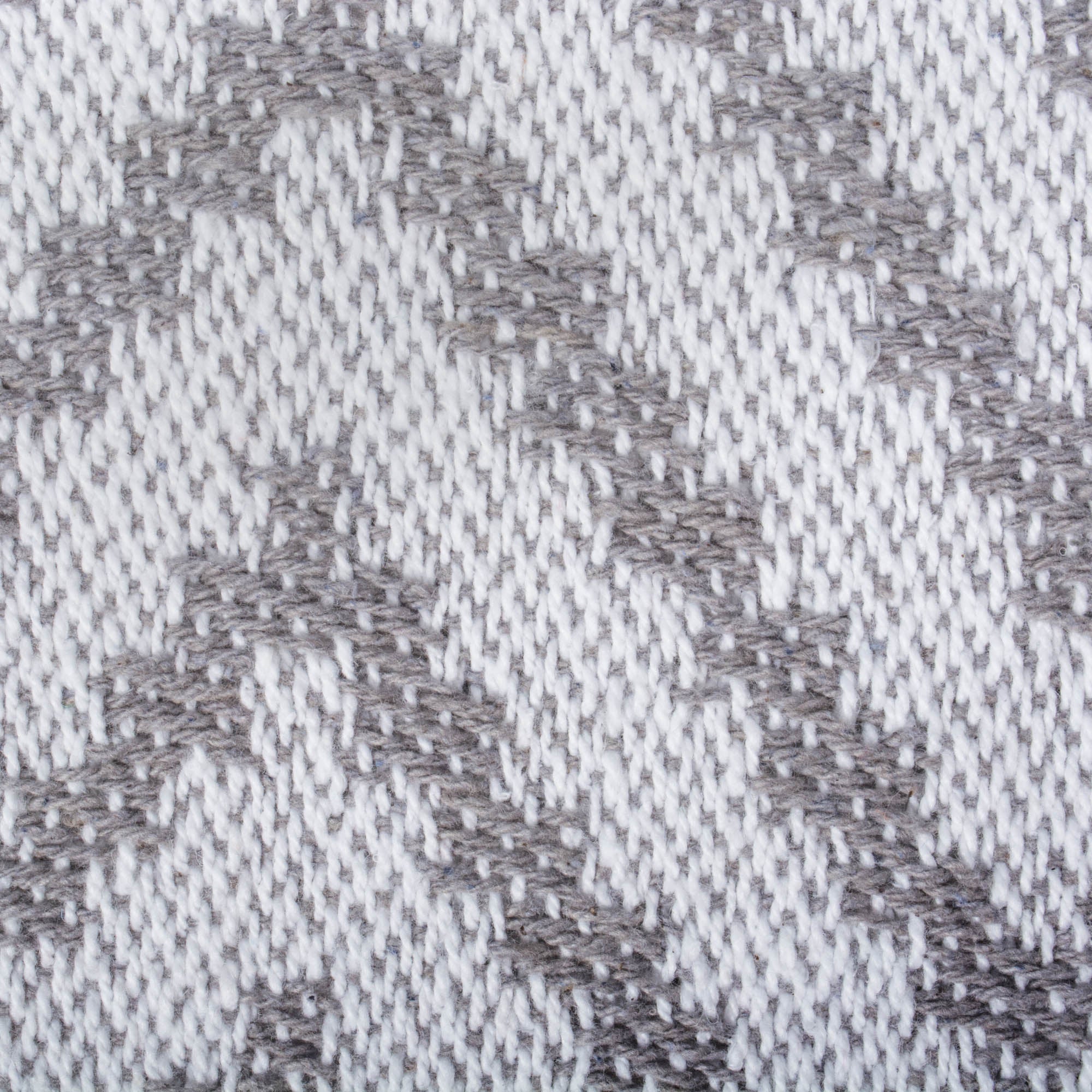 Gray Large Chevron Throw