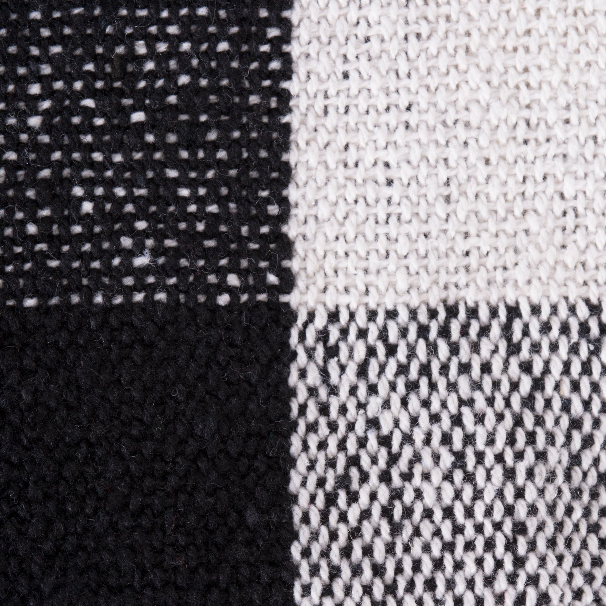 Black & White Buffalo Check Throw
