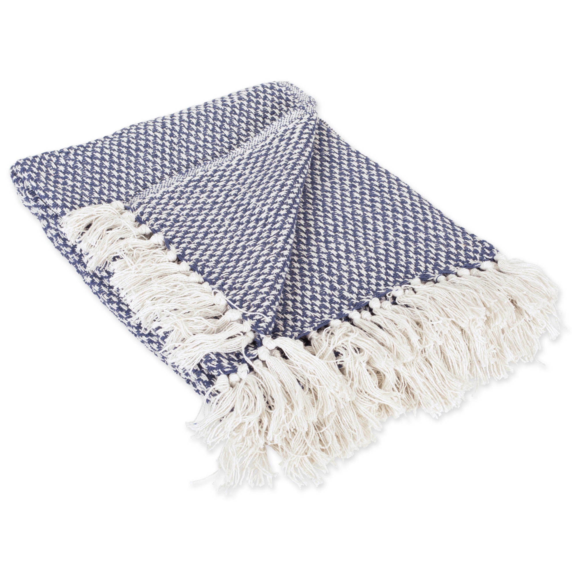 Nautical Blue Woven Throw