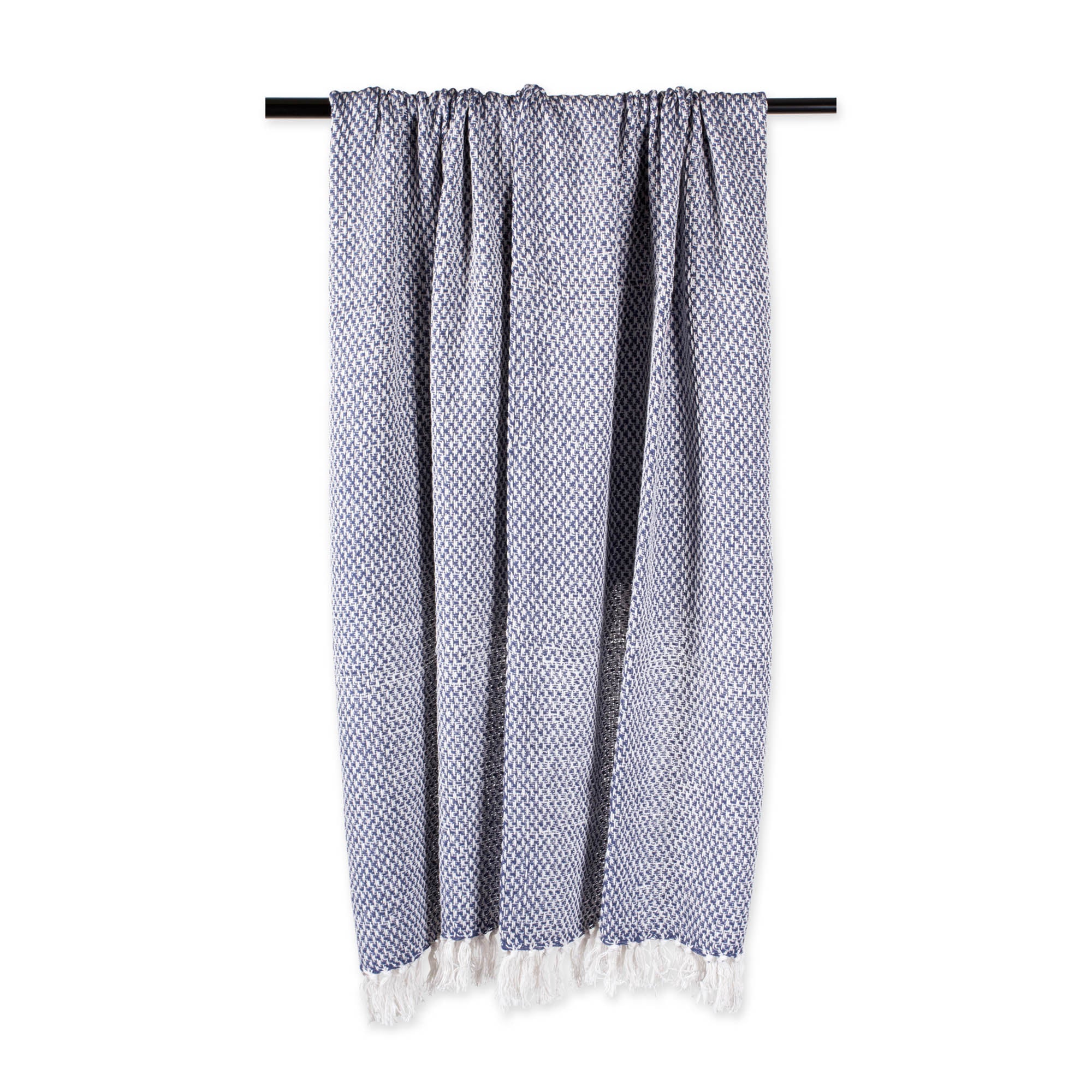 Nautical Blue Woven Throw