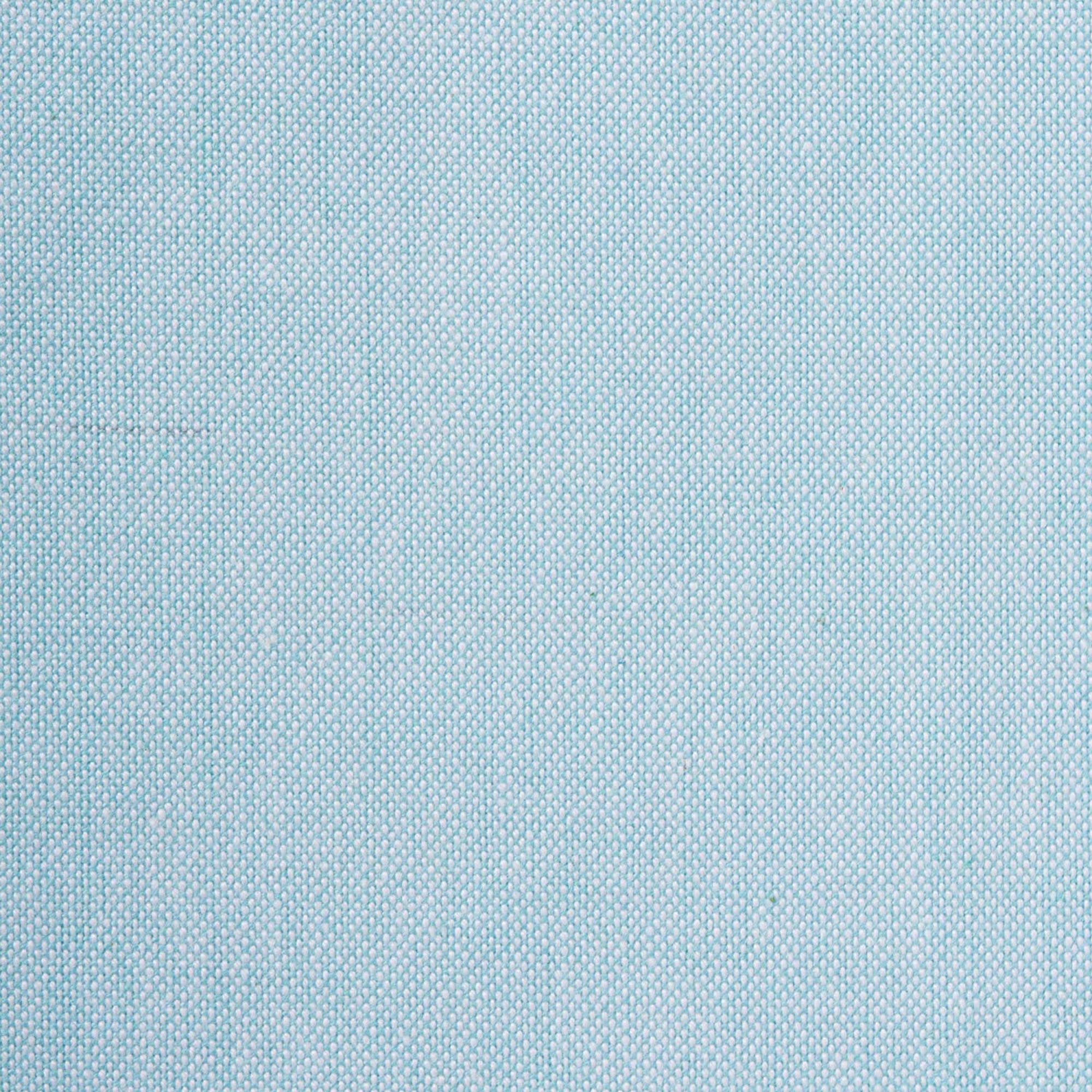 Aqua Solid Chambray Table Runner