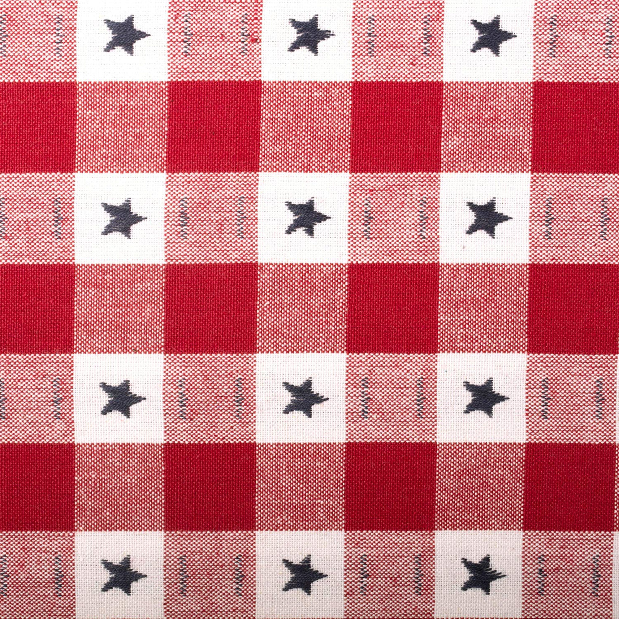 Star Check Tablecloth