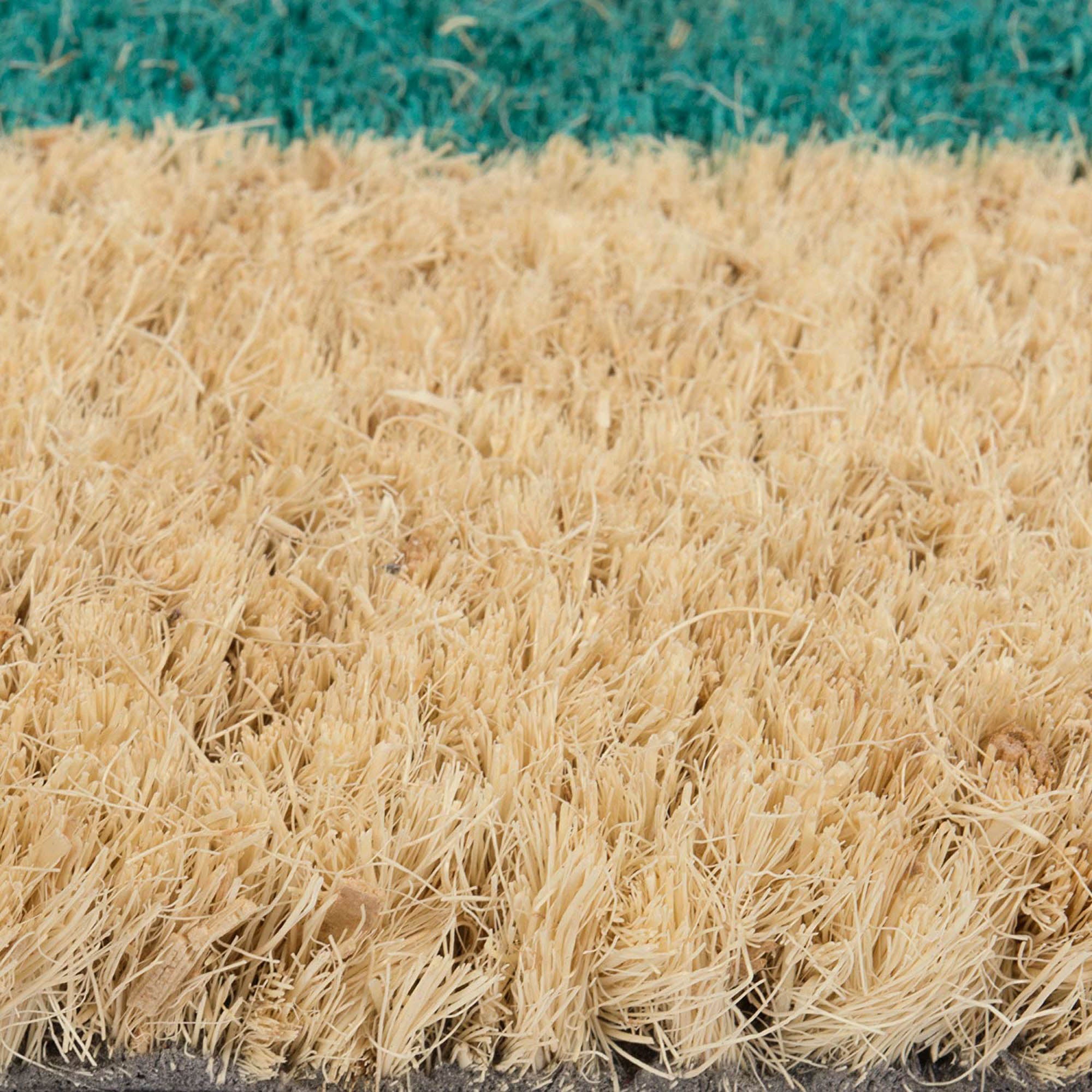 DII Welcome Palm Tree Doormat, Non-Slip PVC Backing