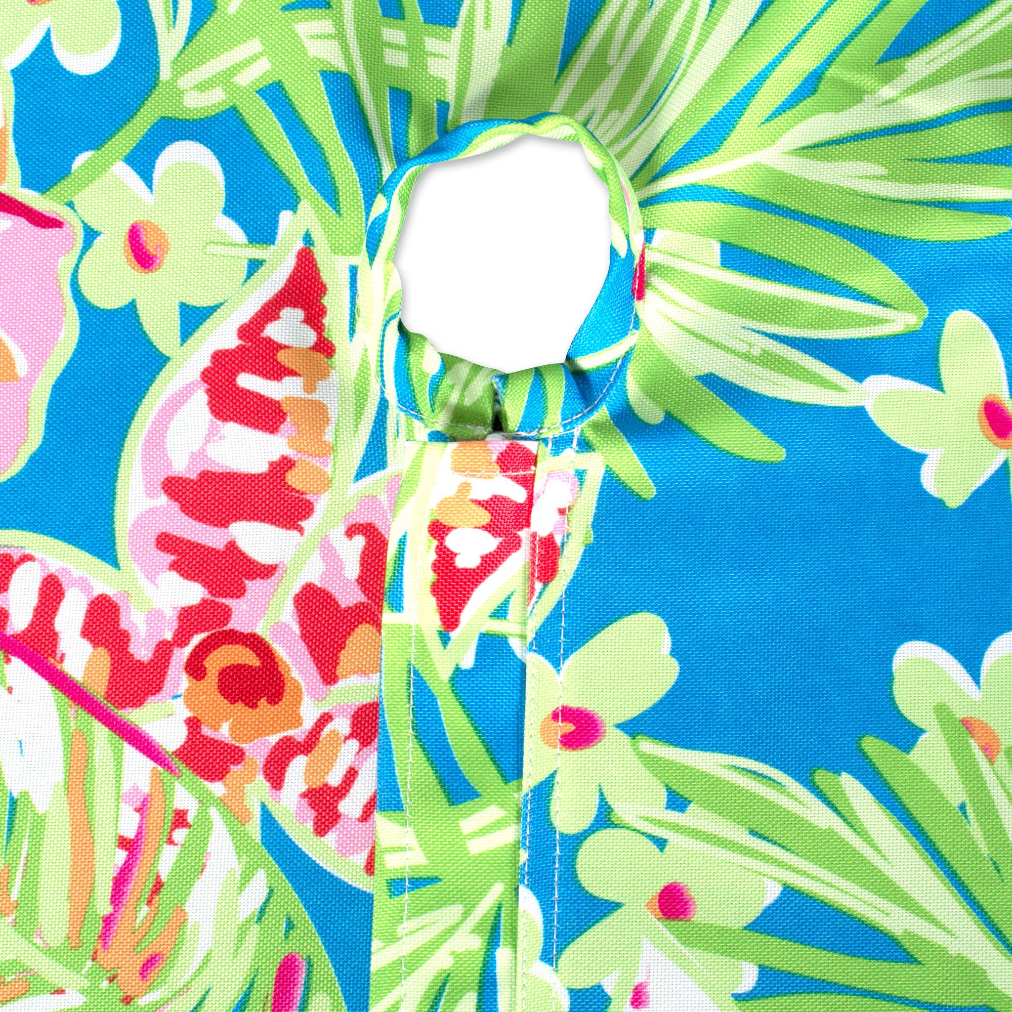 Summer Floral Outdoor Round Tablecloth With Zipper