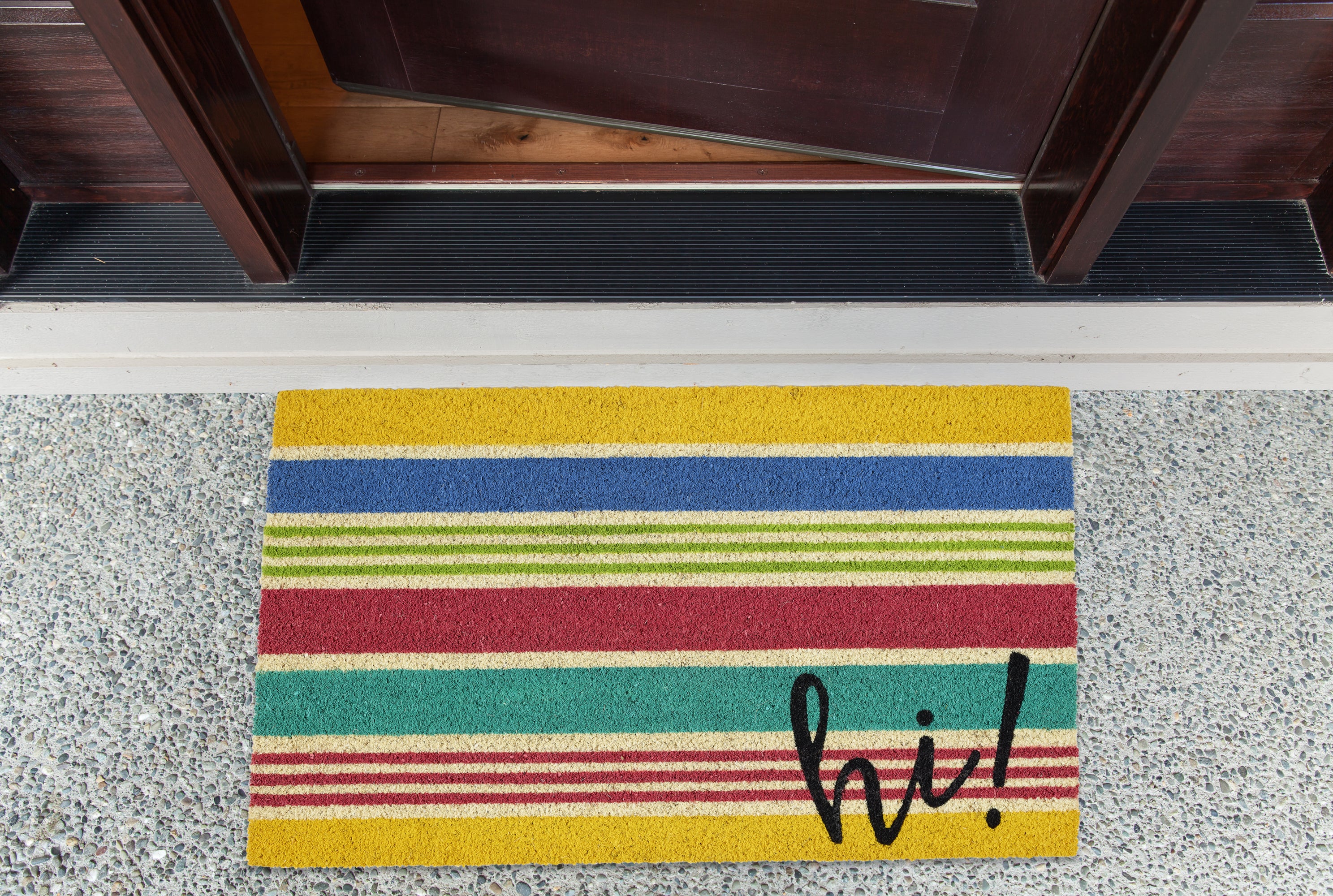 DII Natural Coir Doormat PVC Non-Slip Backing,