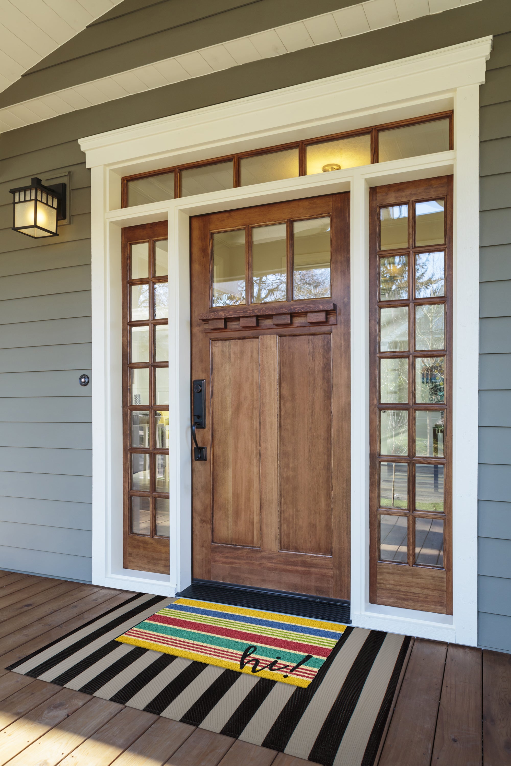DII Natural Coir Doormat PVC Non-Slip Backing,