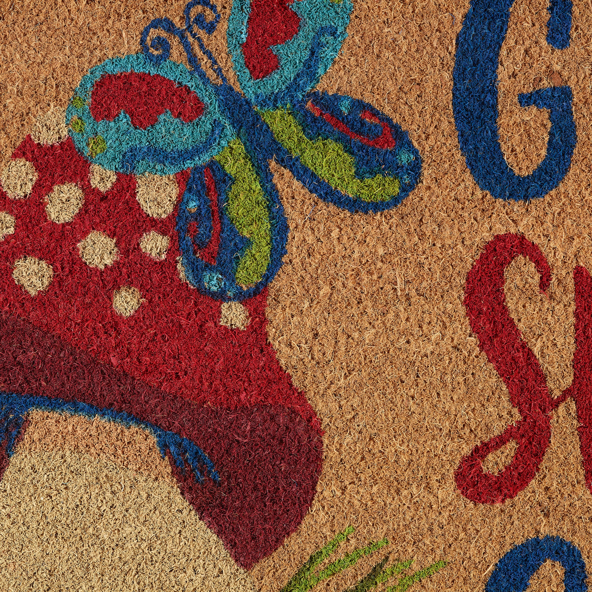 DII Gnome Sweet Gnome Doormat, Non-Slip PVC Backing