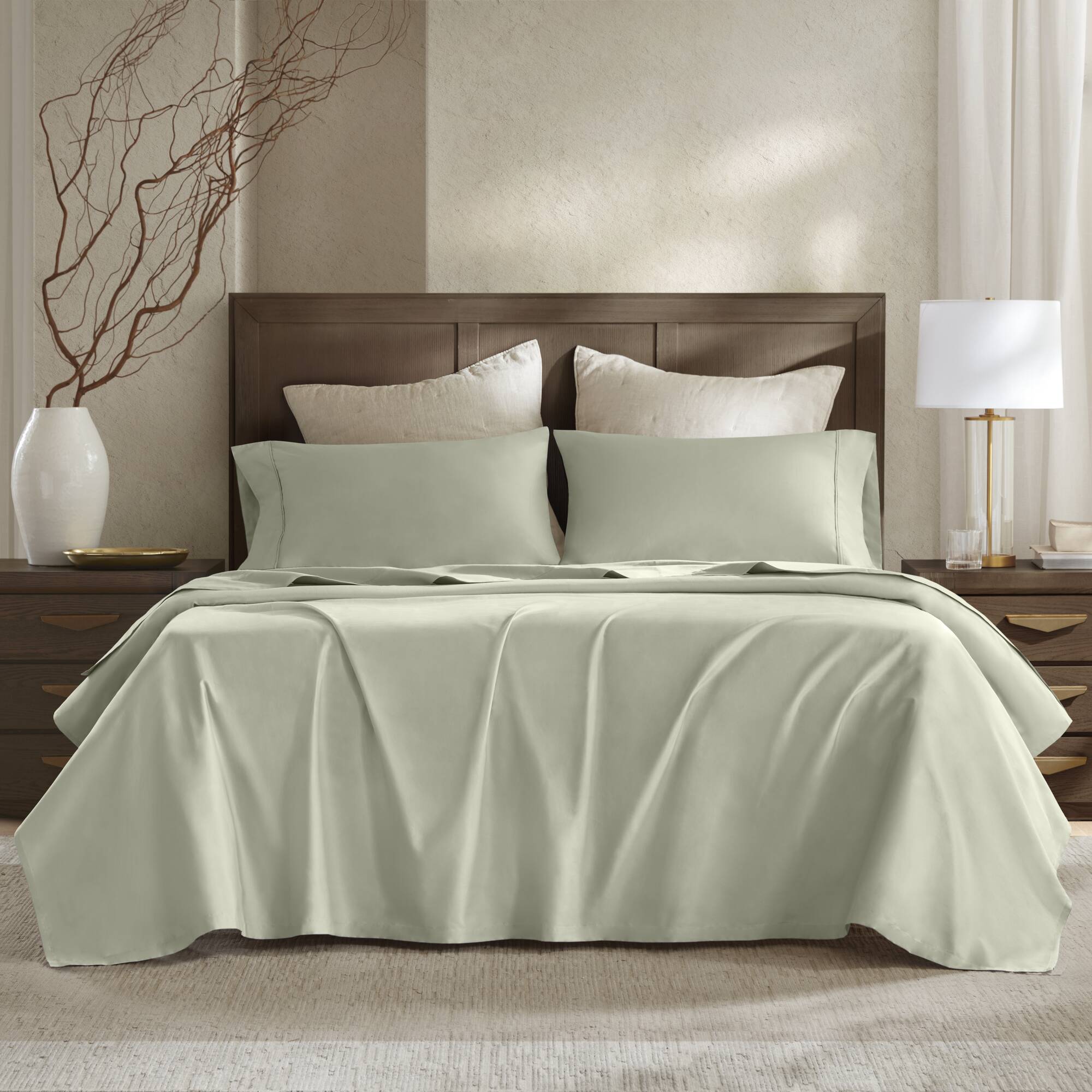 100% Egyptian Cotton Sateen Sheet Set