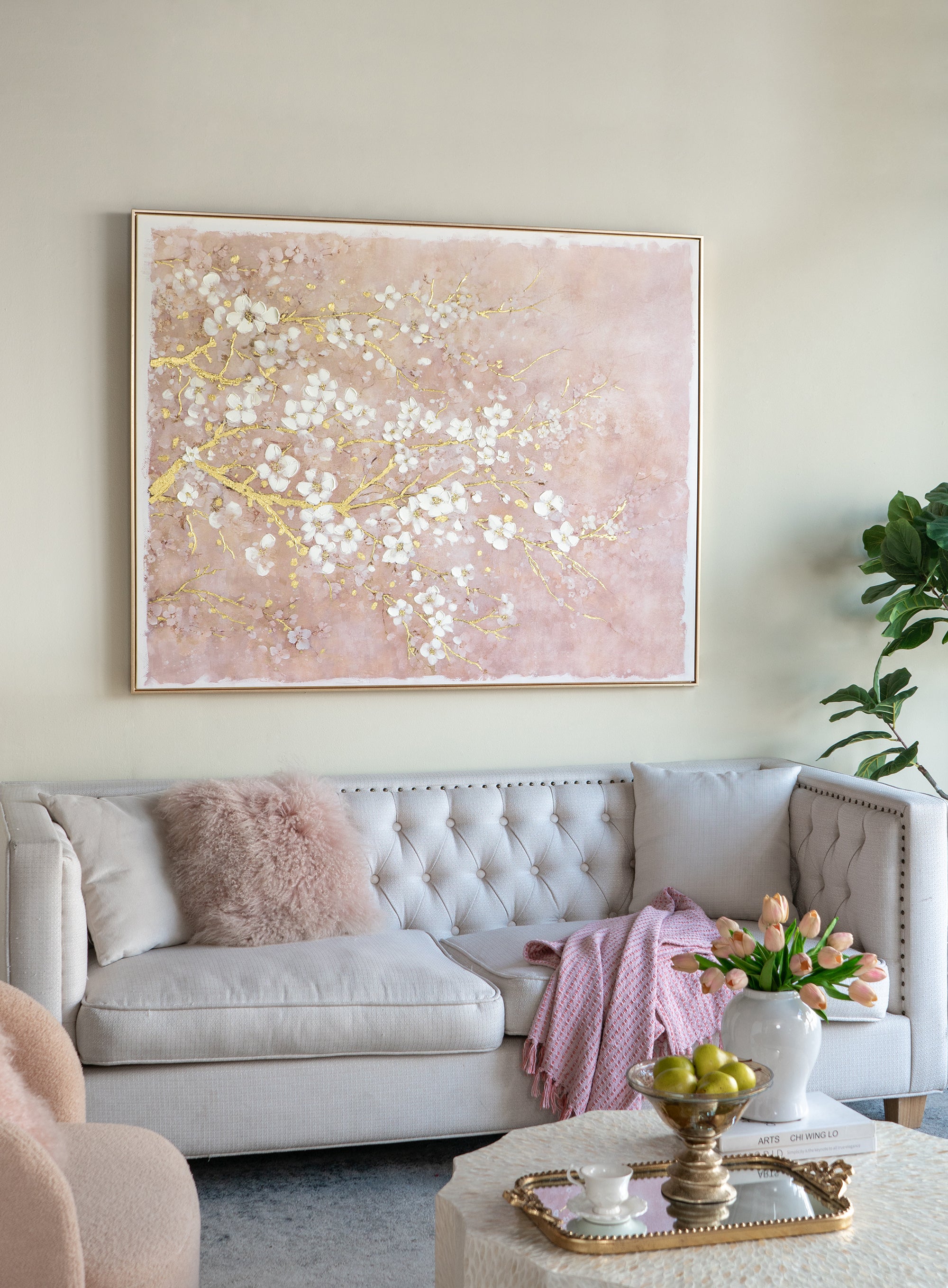 Cherry Blossom Canvas Art