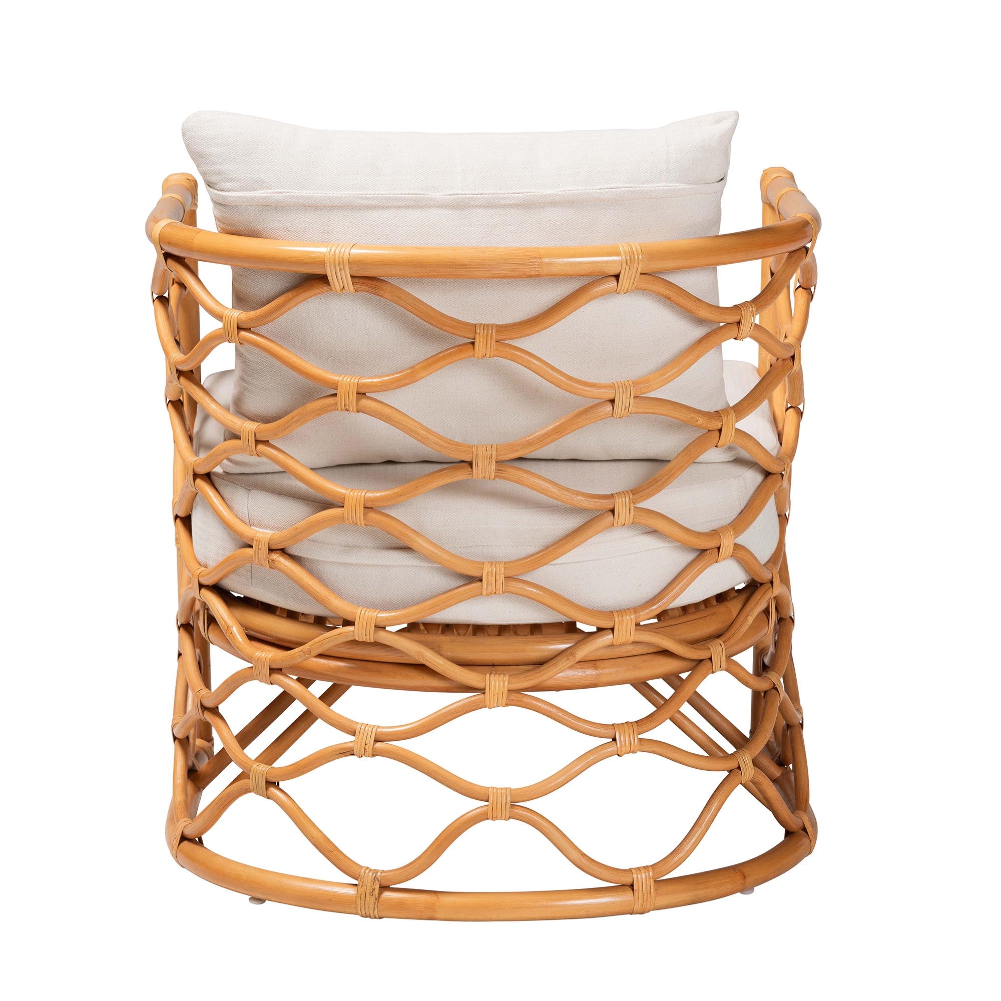 Franco Rattan Arm Chair
