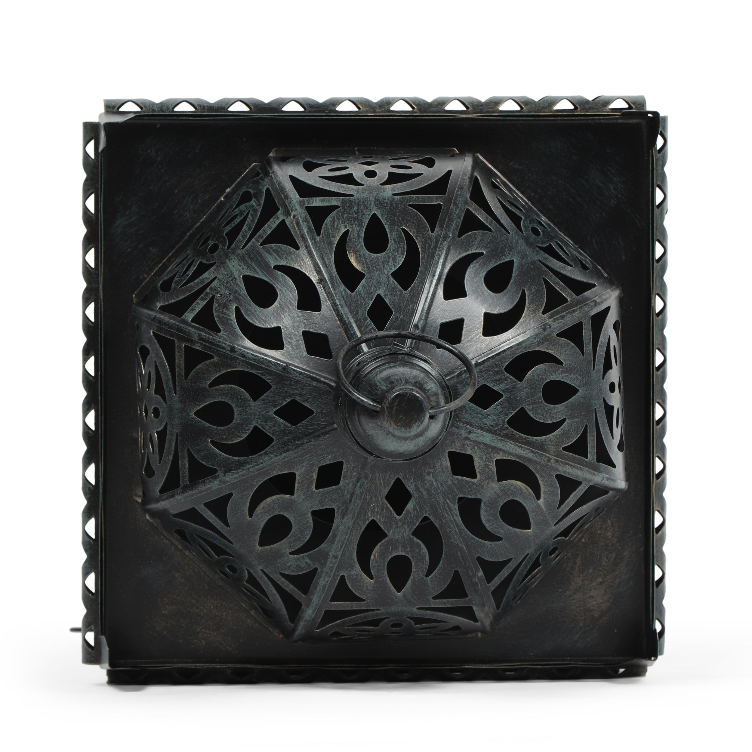 Jenera Indoor Iron Handcrafted Decorative Lantern