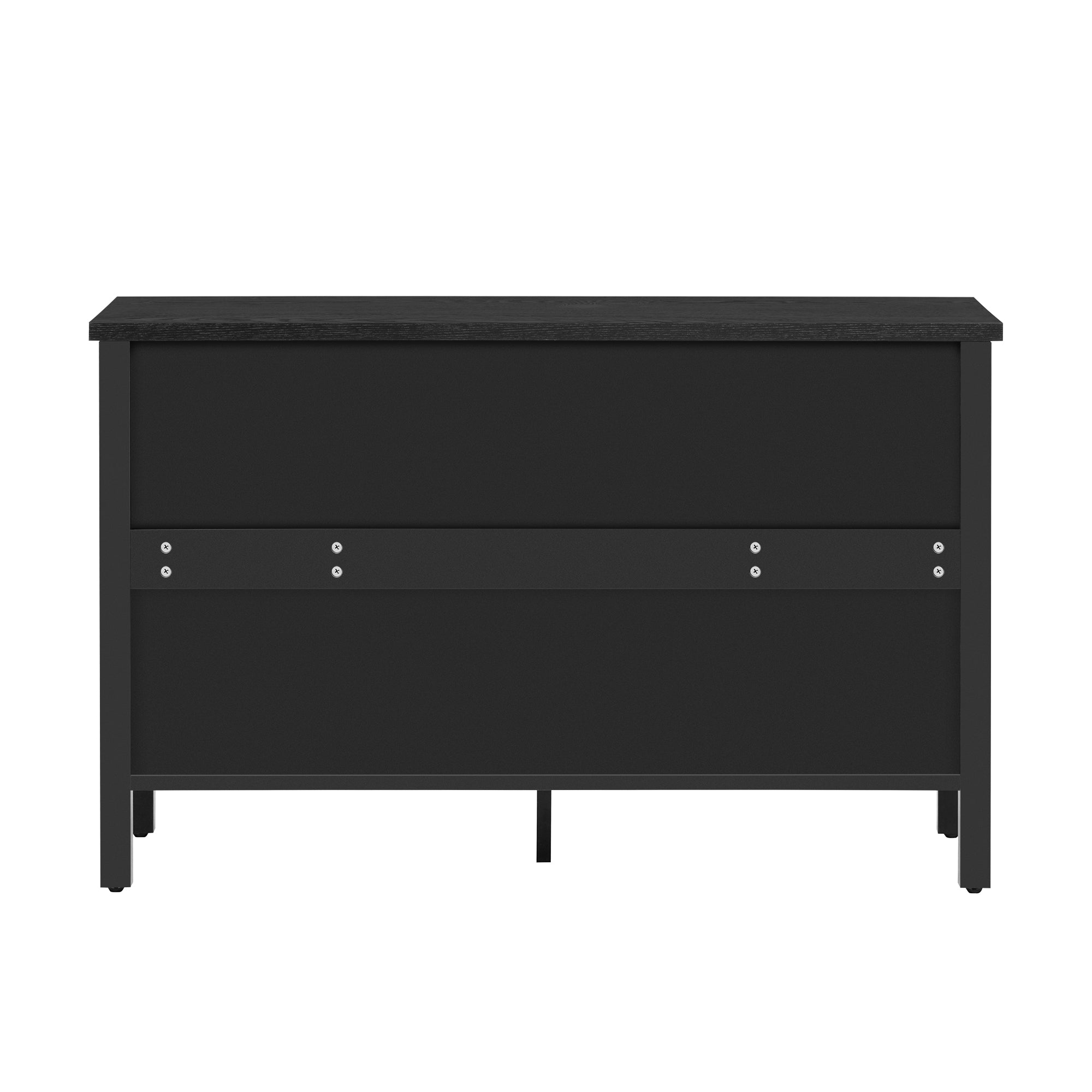 Carved Wood TV Stand