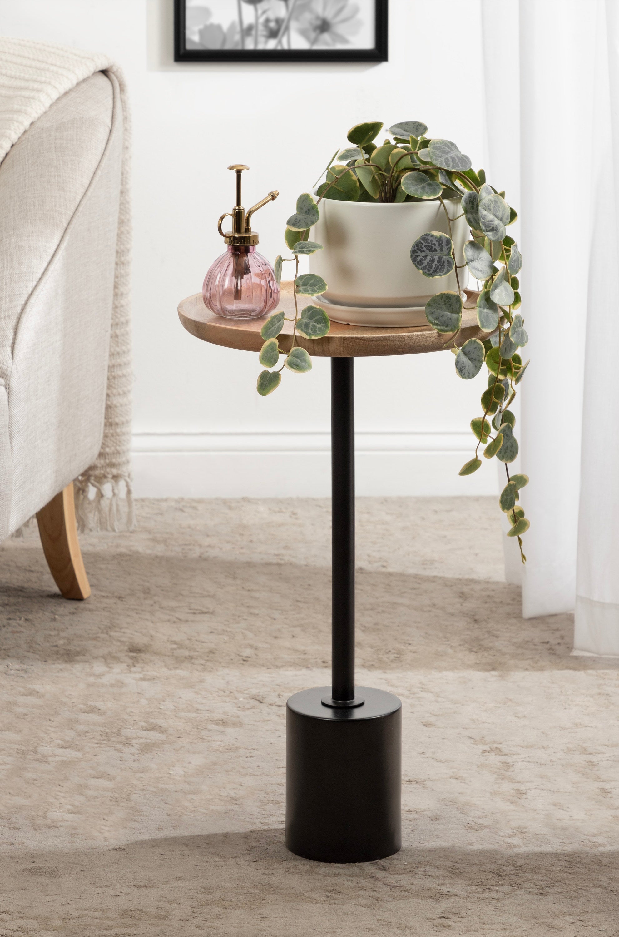 Xyler Wood and Metal Table