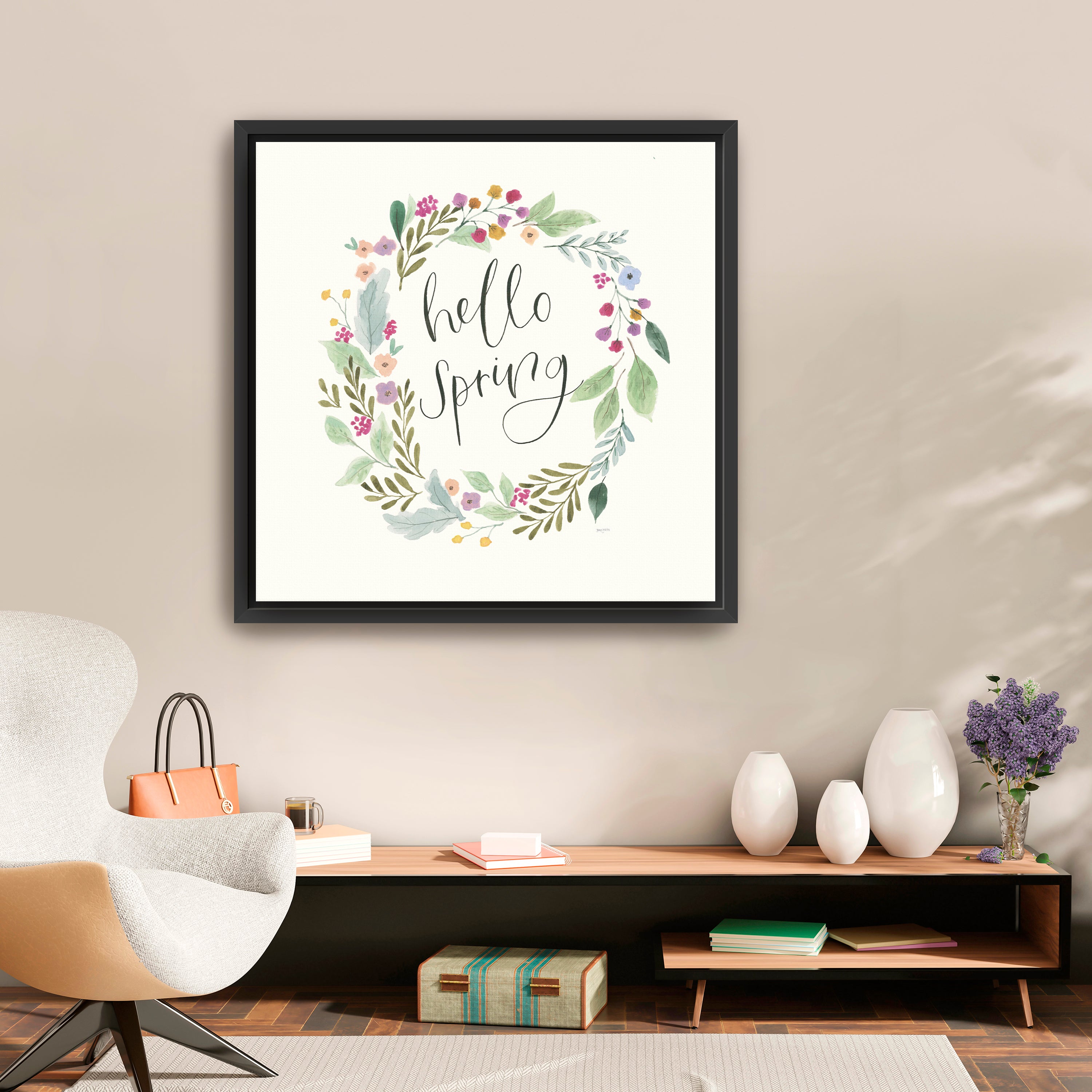 Spring Is Here III Canvas Giclee