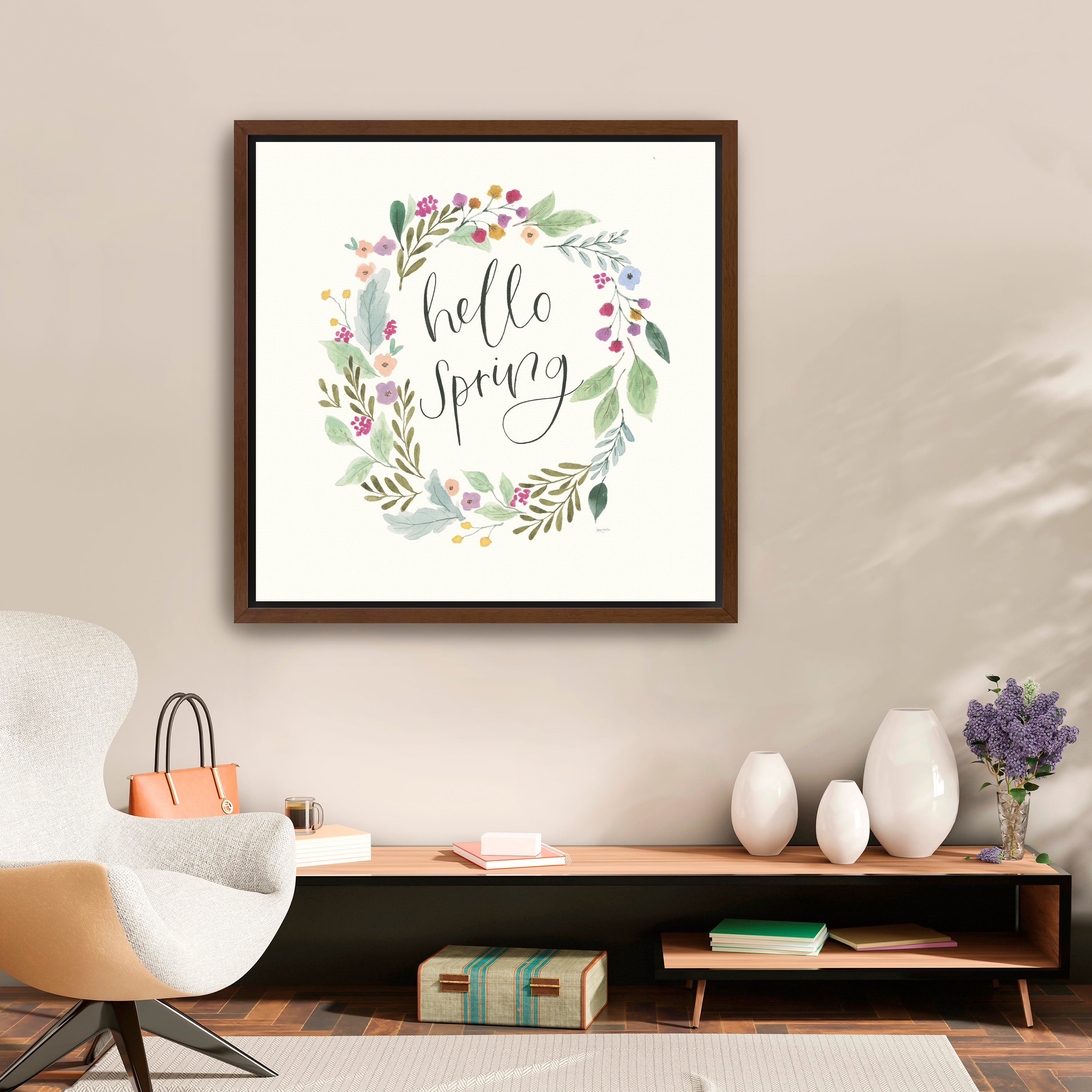 Spring Is Here III Canvas Giclee