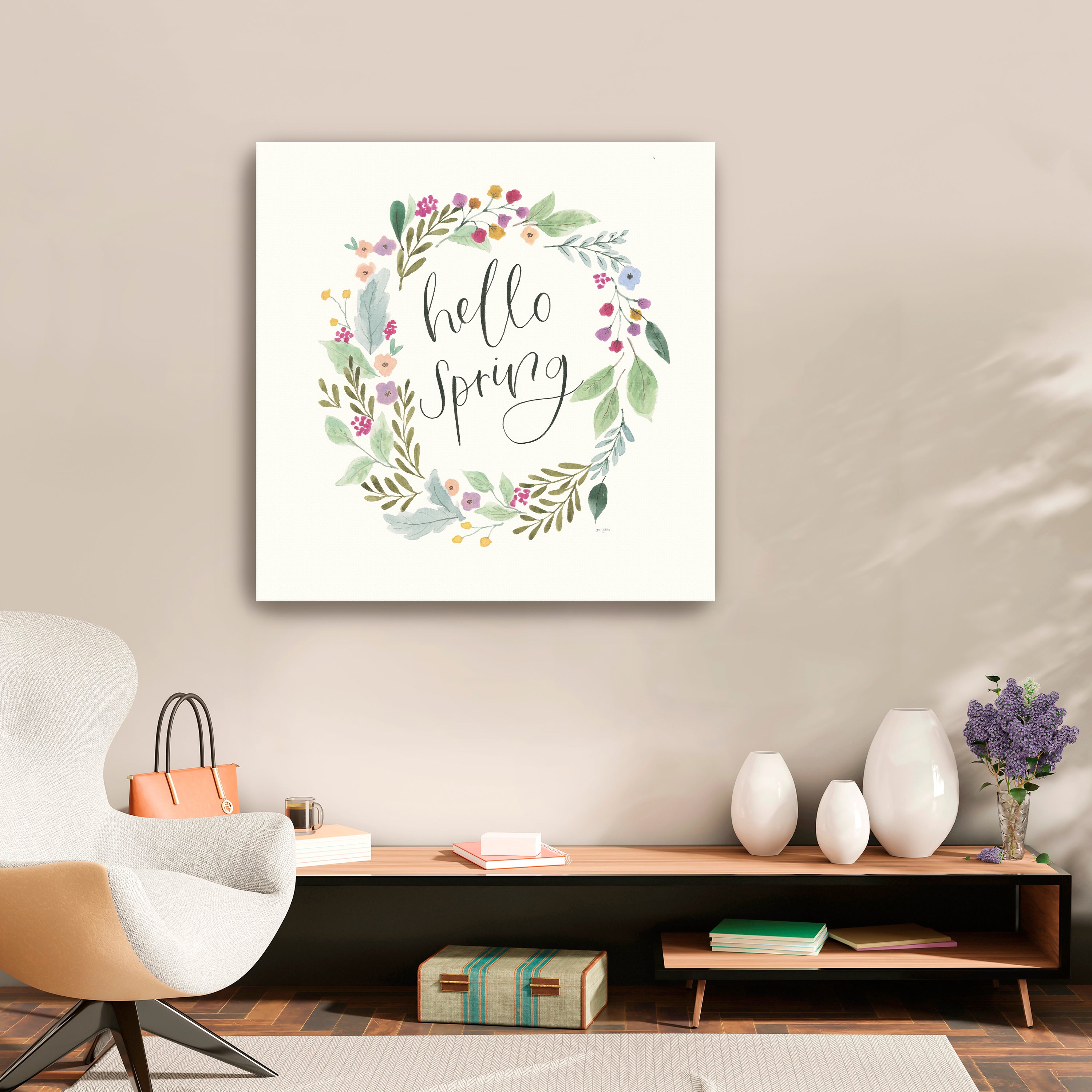 Spring Is Here III Canvas Giclee