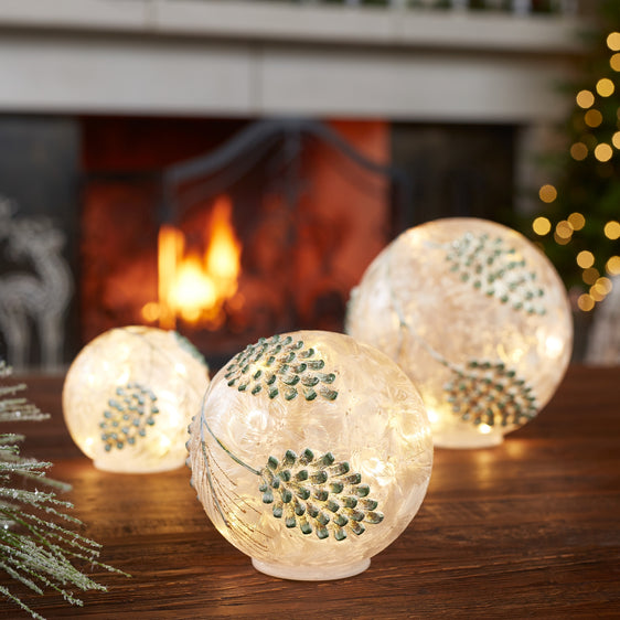 LED-Frosted-Silver-Pinecone-Orb-(Set-of-3)-Decor