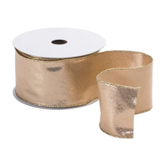 2.5" Gold Polyester Ribbon