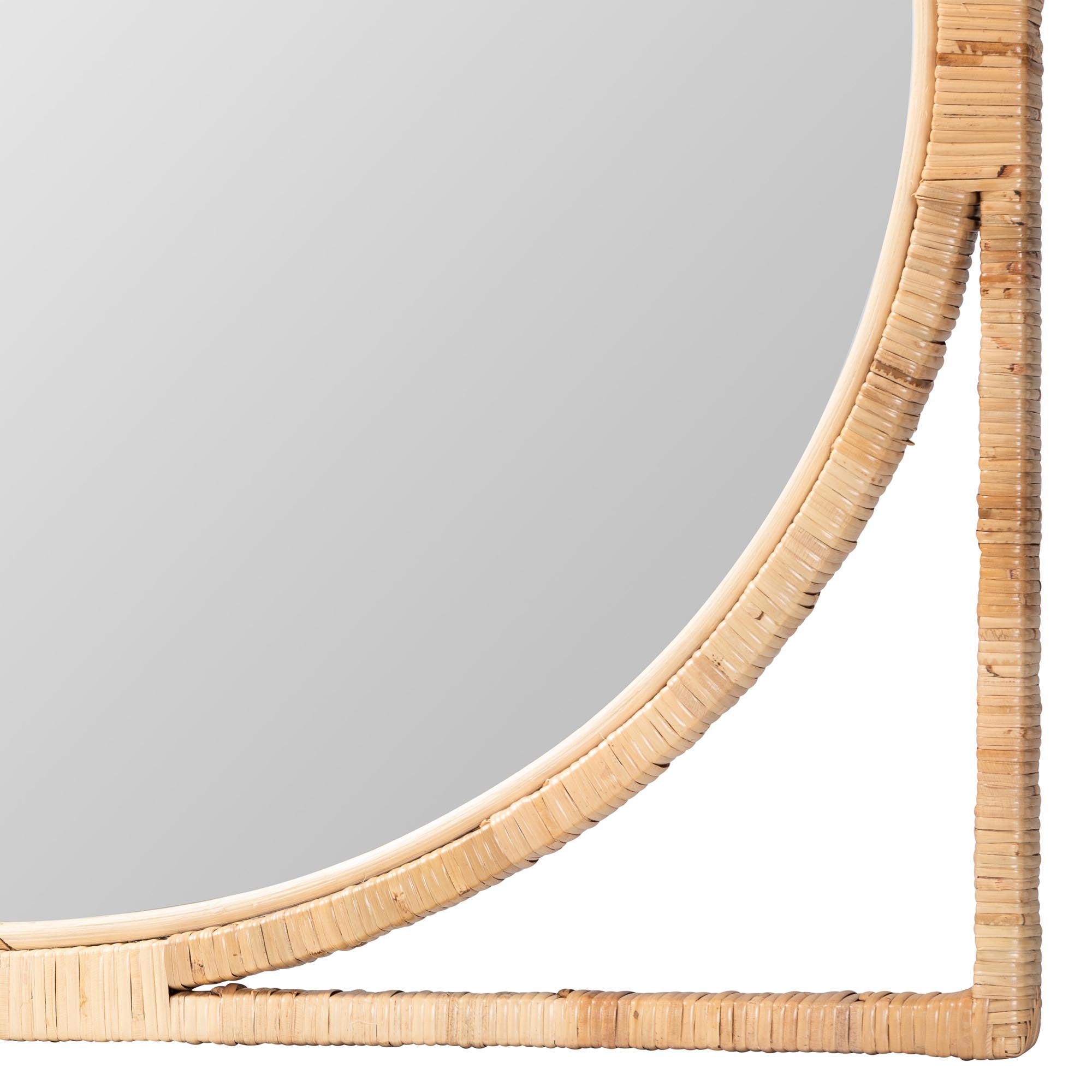 Scott Rattan Wall Mirror