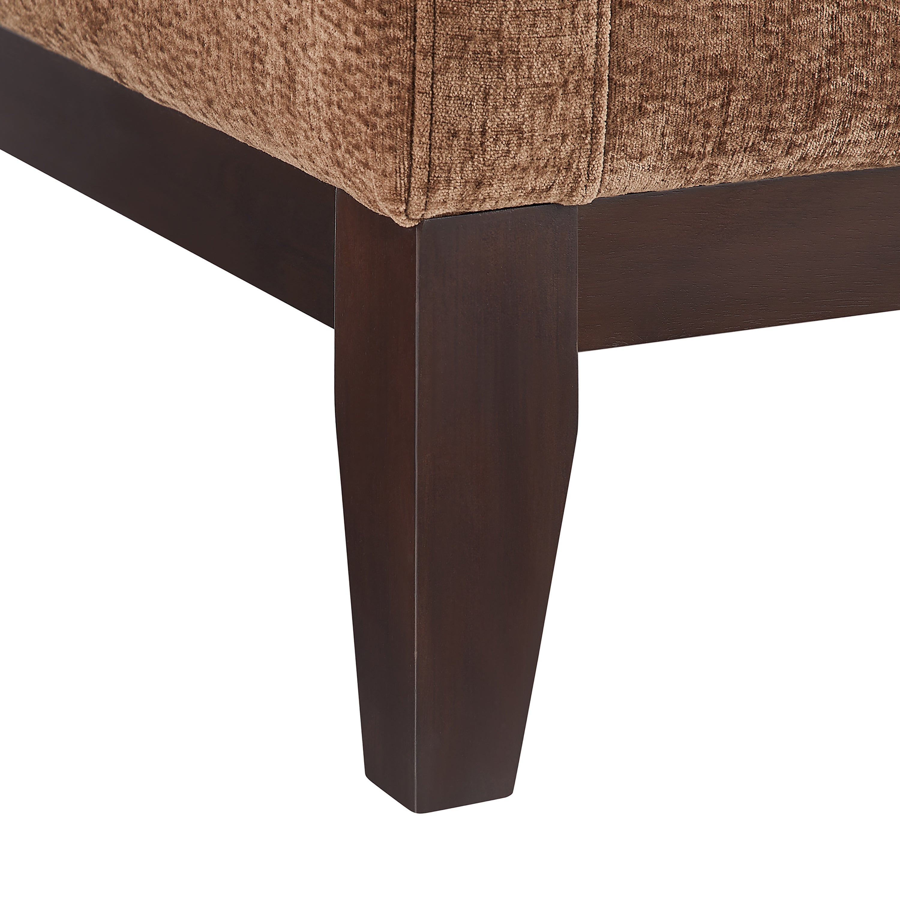 Chios Modern Arm Chair with Walnut Frame