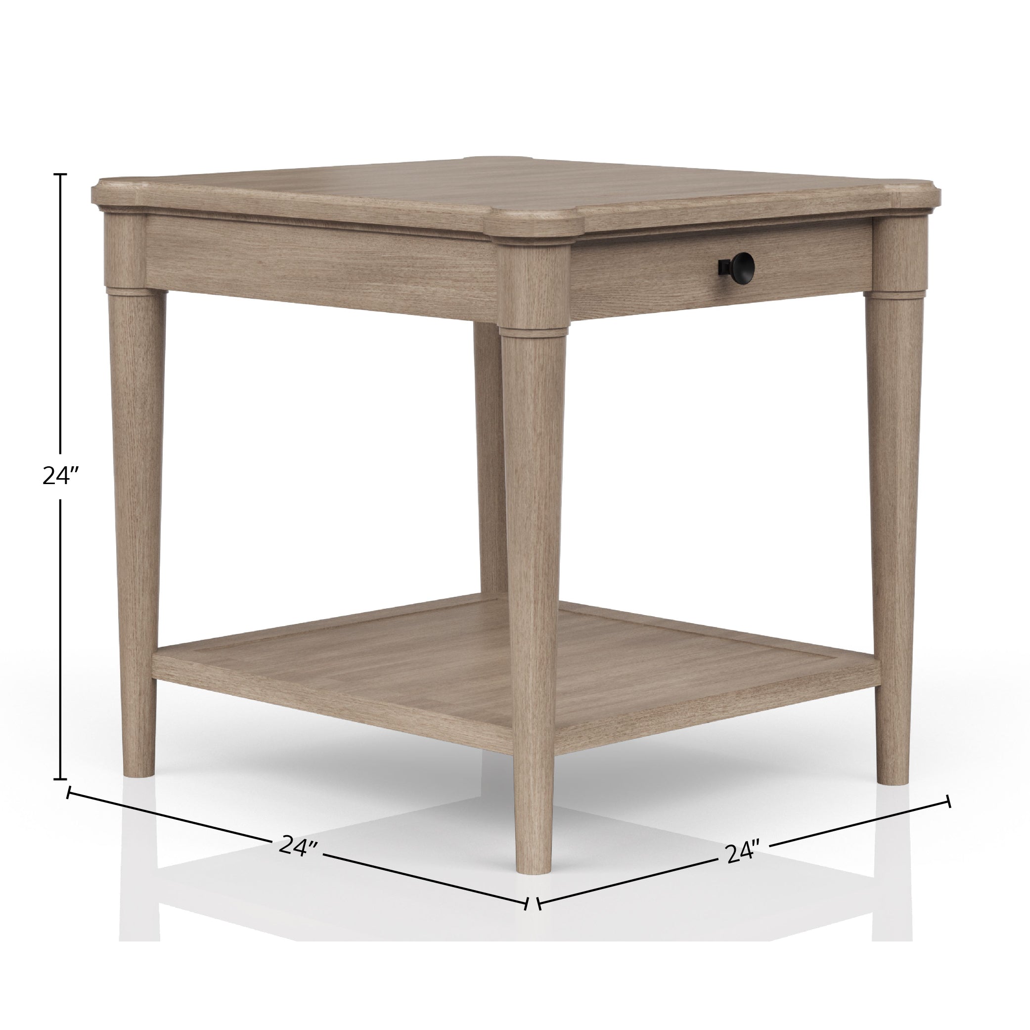 Sand Finished Side Table