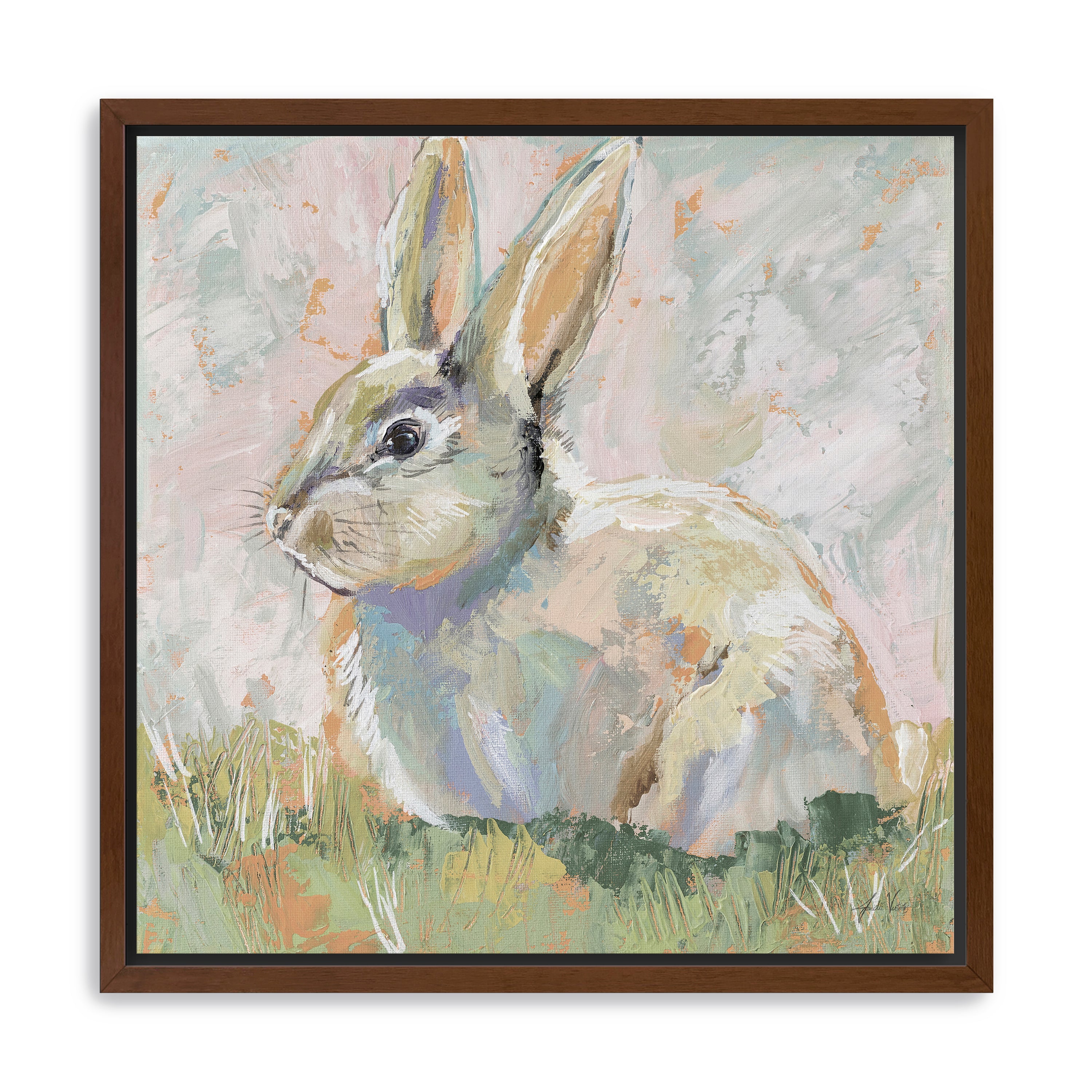 Piper Neutral Canvas Giclee