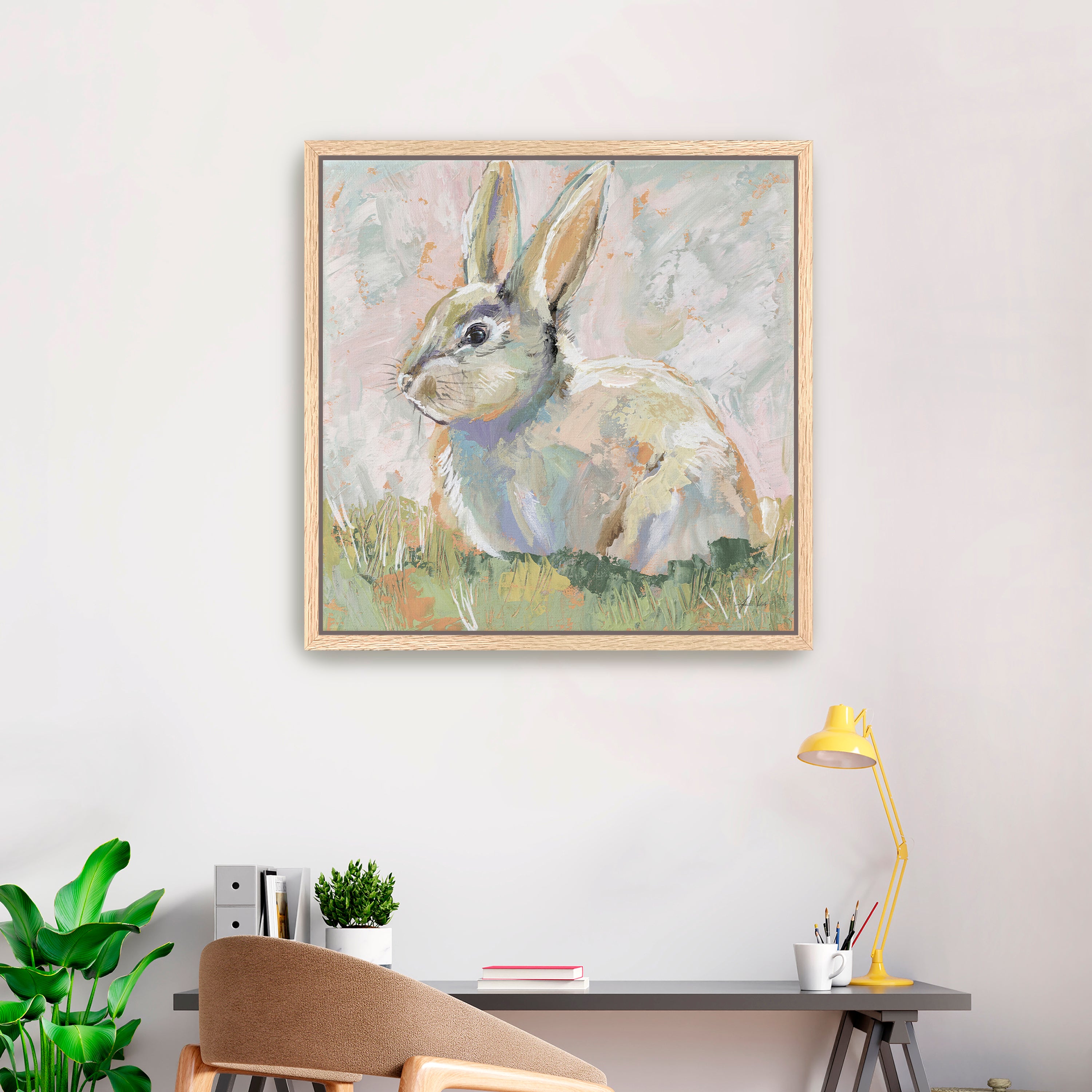 Piper Neutral Canvas Giclee