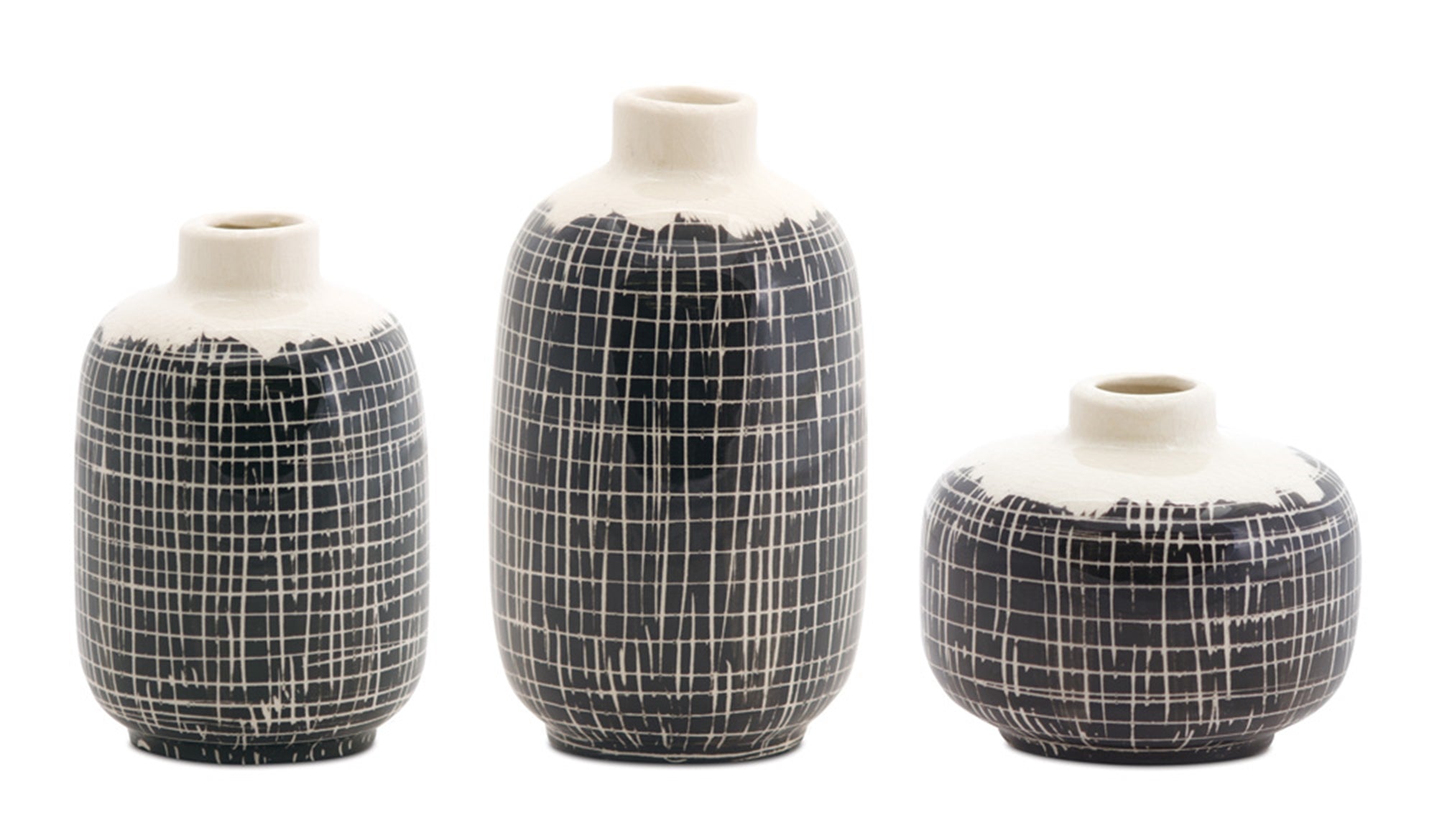 Ceramic Bud Vase, Set of 6