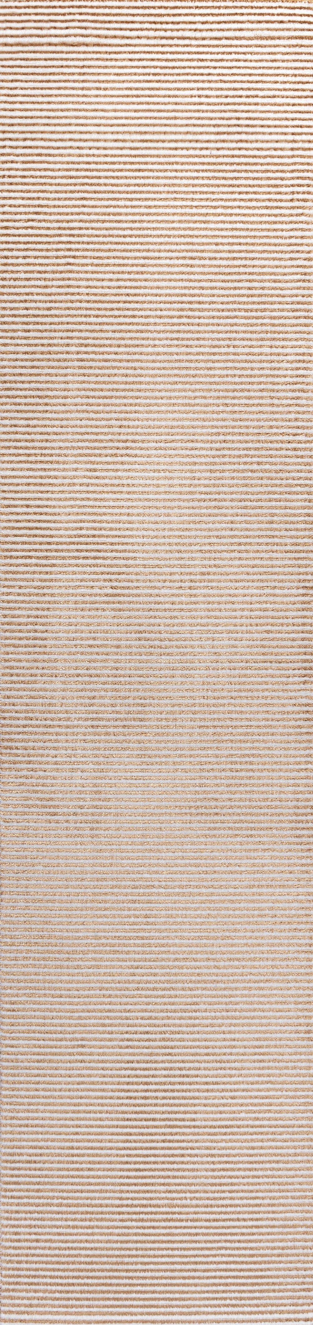 Cole Modern Minimalist Pinstripe High-Low Area Rug