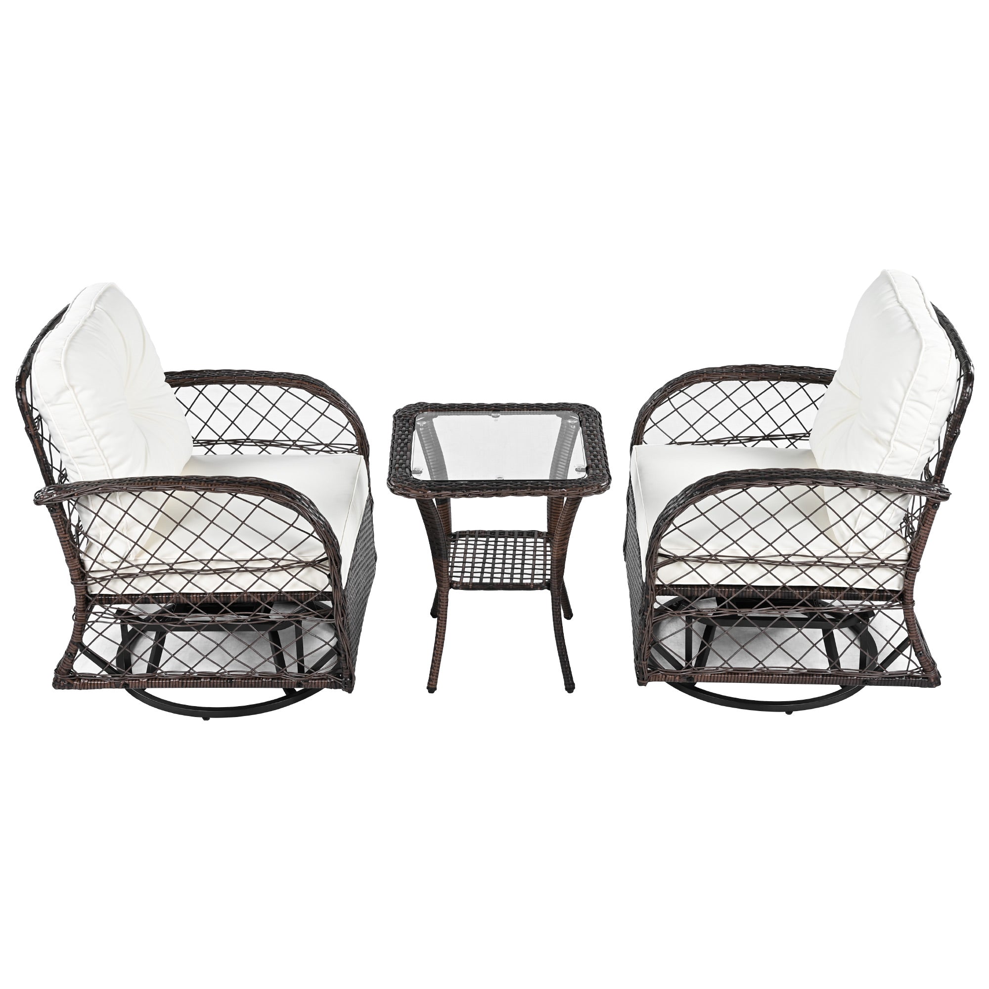 3-Piece Outdoor Chat Set
