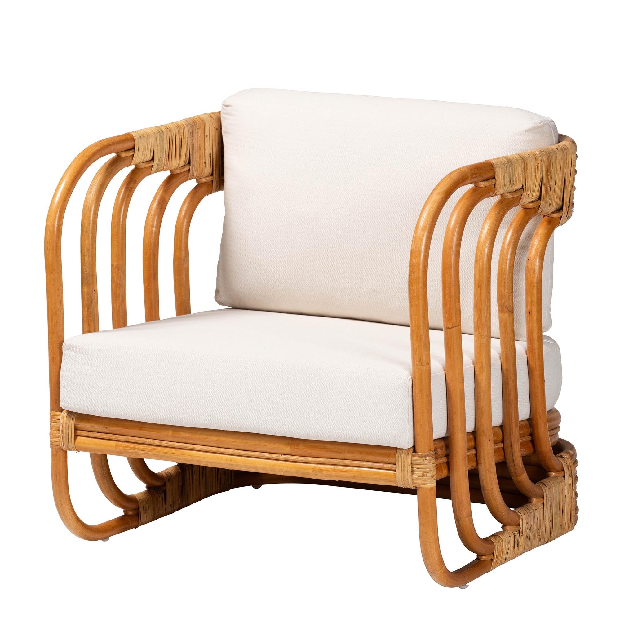 Caleb Rattan Arm Chair